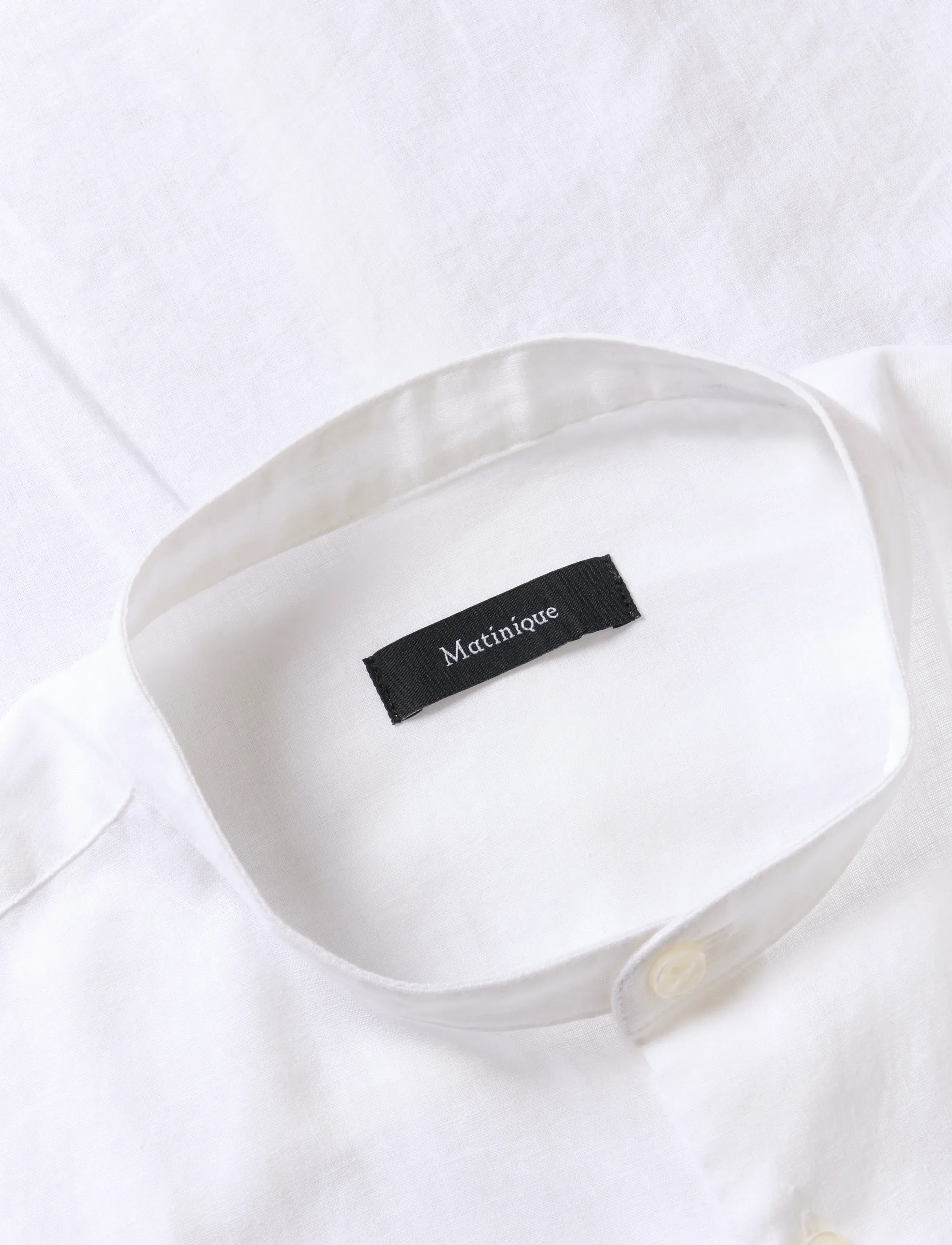 Matinique - MAtrostol China 4 - linen shirts - off white - 5