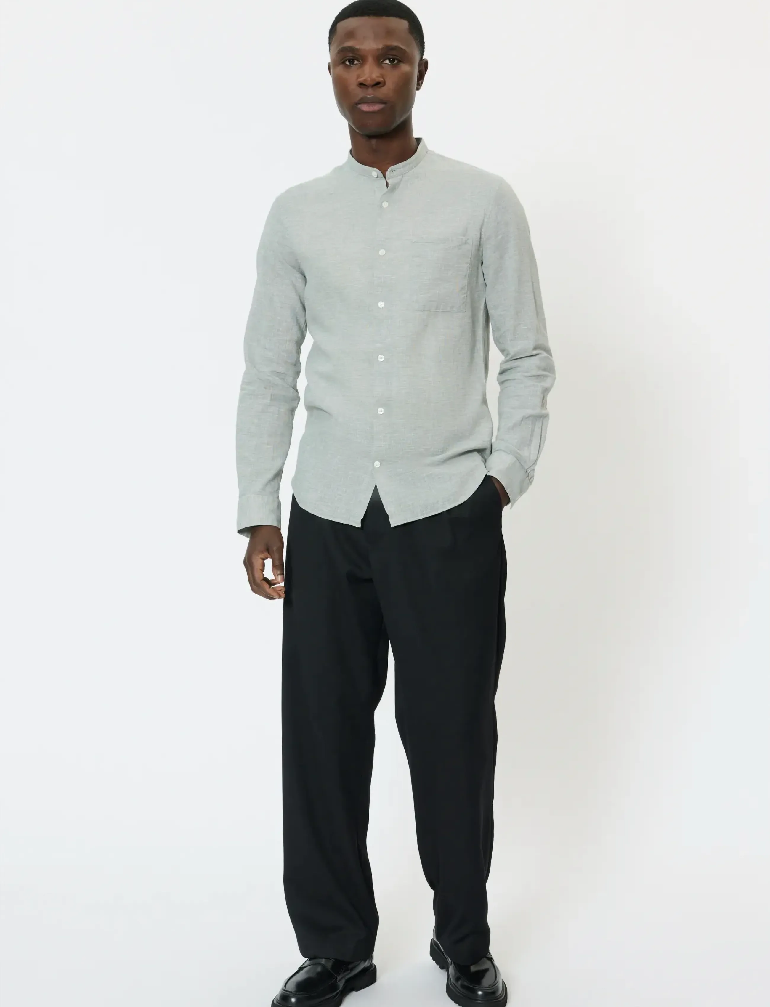 Matinique - MAtrostol China 4 - linen shirts - sea spray - 2