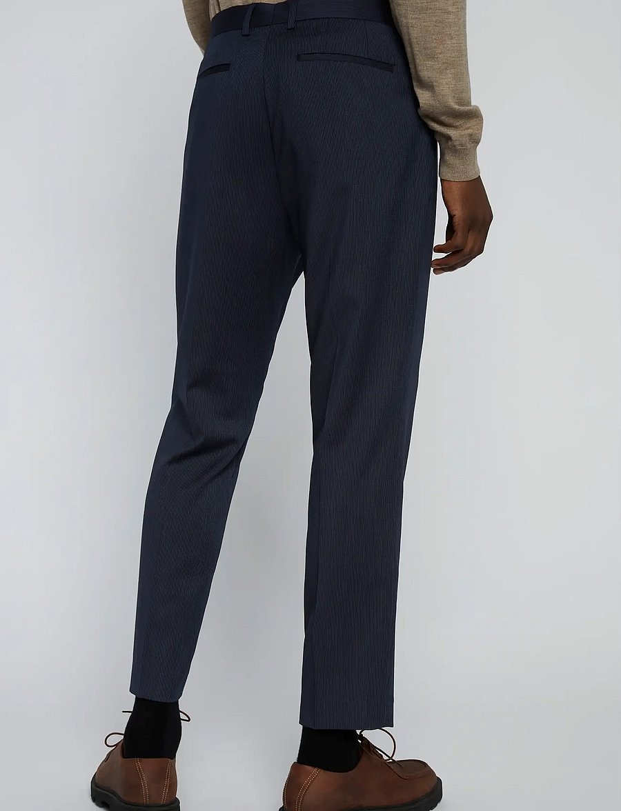 Matinique - MAweller Pleat Pant - suit trousers - dark navy - 4