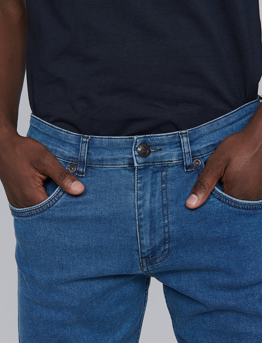 Matinique - MApete Denim - slim fit jeans - light washed denim - 5