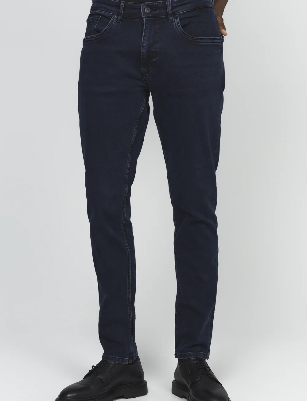 Matinique - MApete Denim - kitsad teksad - dark denim - 0