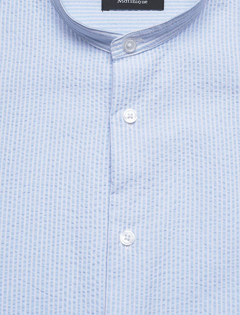 Matinique - MAtrostol China SS - kurzarmhemden - chambray blue - 3