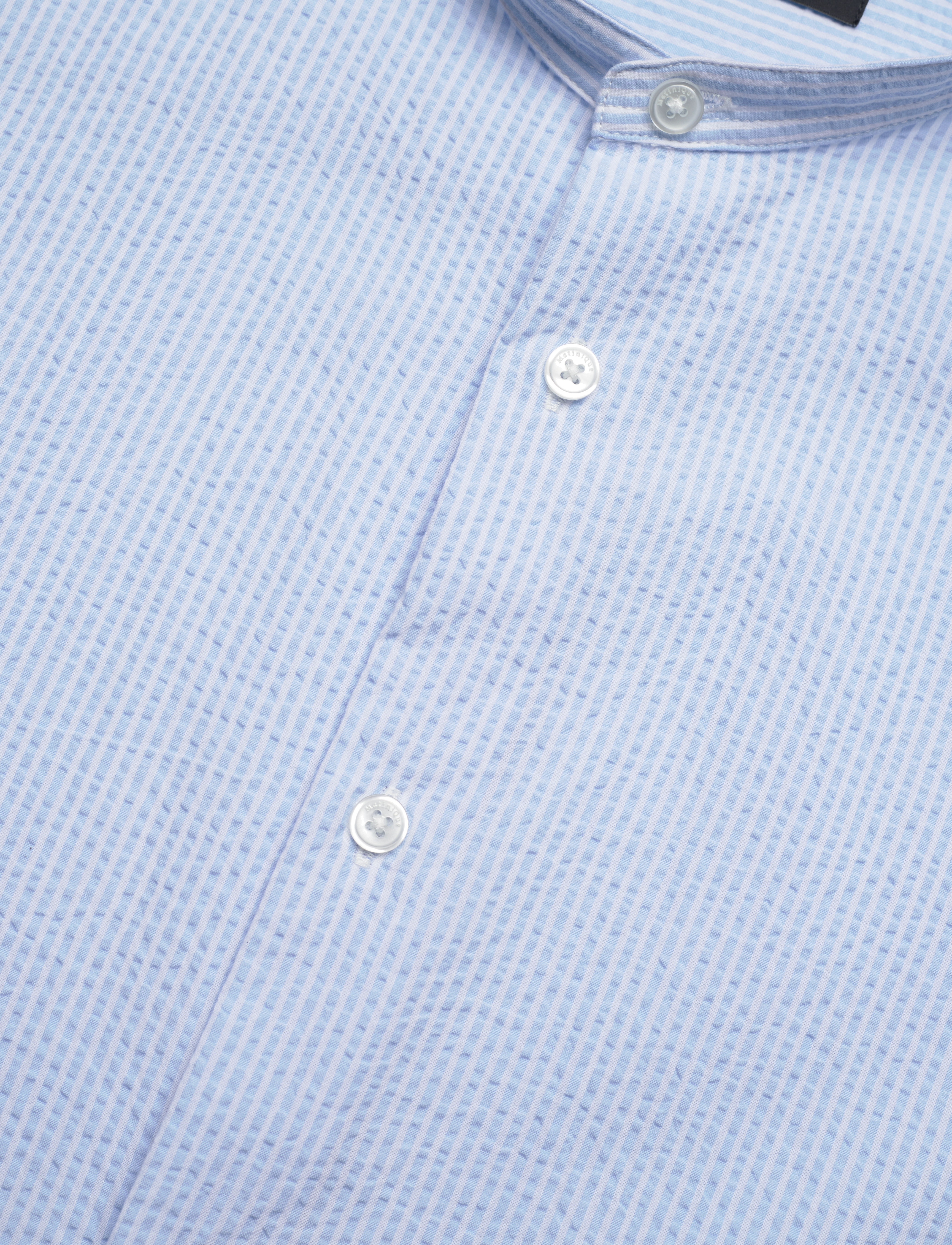 Matinique - MAtrostol China SS - kortærmede skjorter - chambray blue - 4