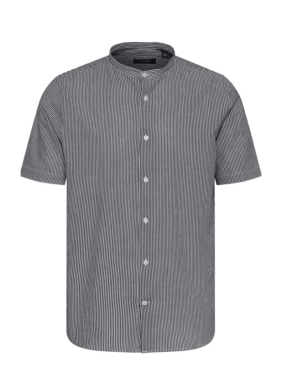 Matinique - MAtrostol China SS - stribede skjorter - dark navy - 1