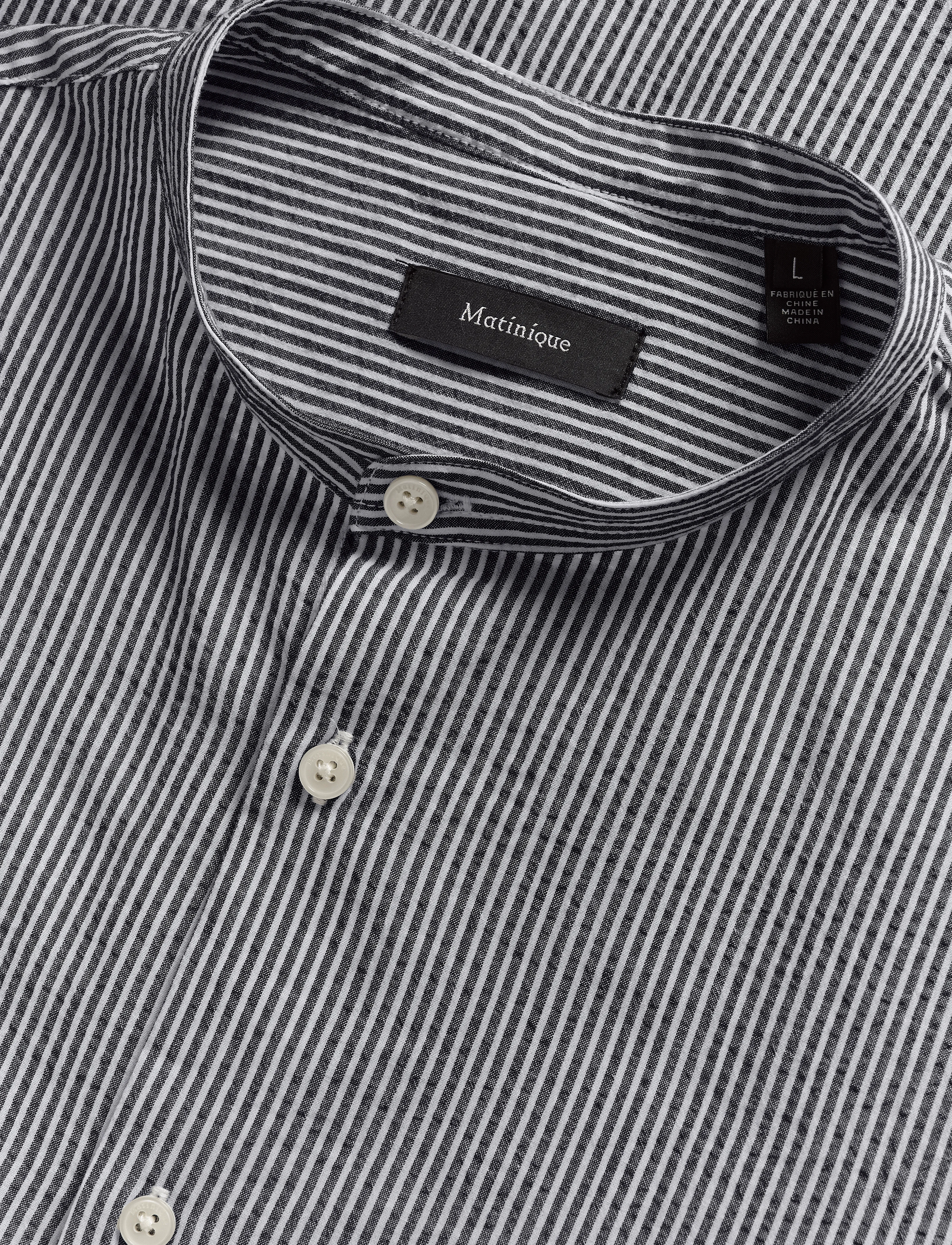 Matinique - MAtrostol China SS - kortærmede skjorter - dark navy - 5
