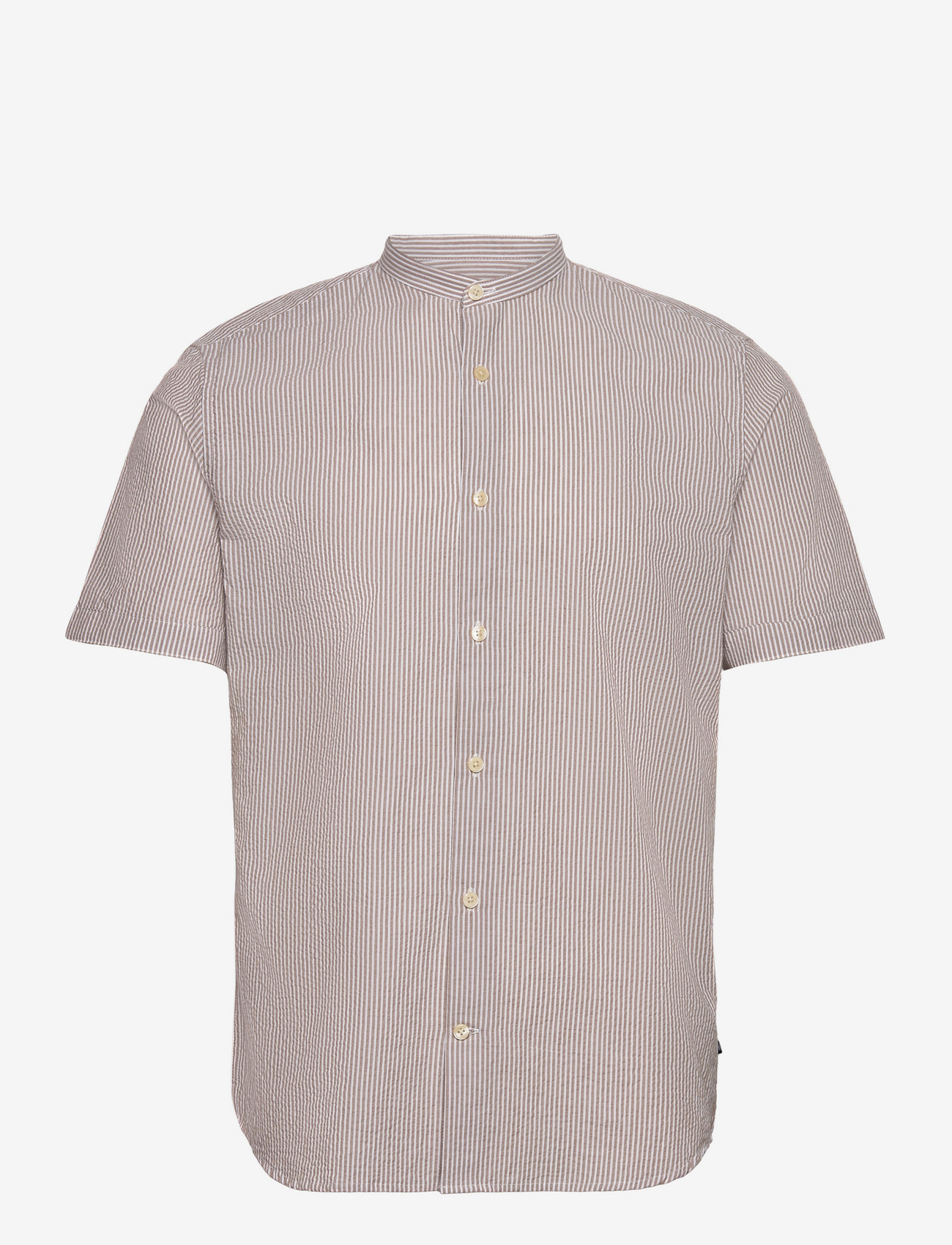 Matinique - MAtrostol China SS - kortærmede skjorter - walnut - 1
