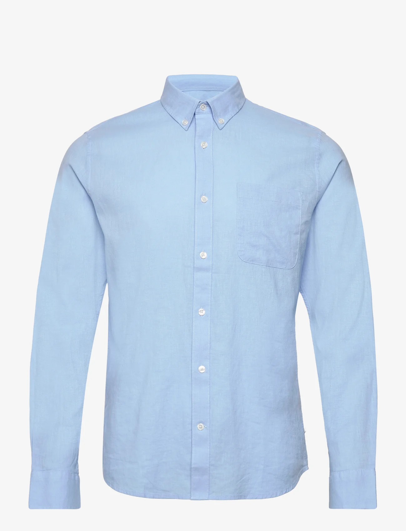 Matinique - MAtrostol BD - linen shirts - chambray blue - 0