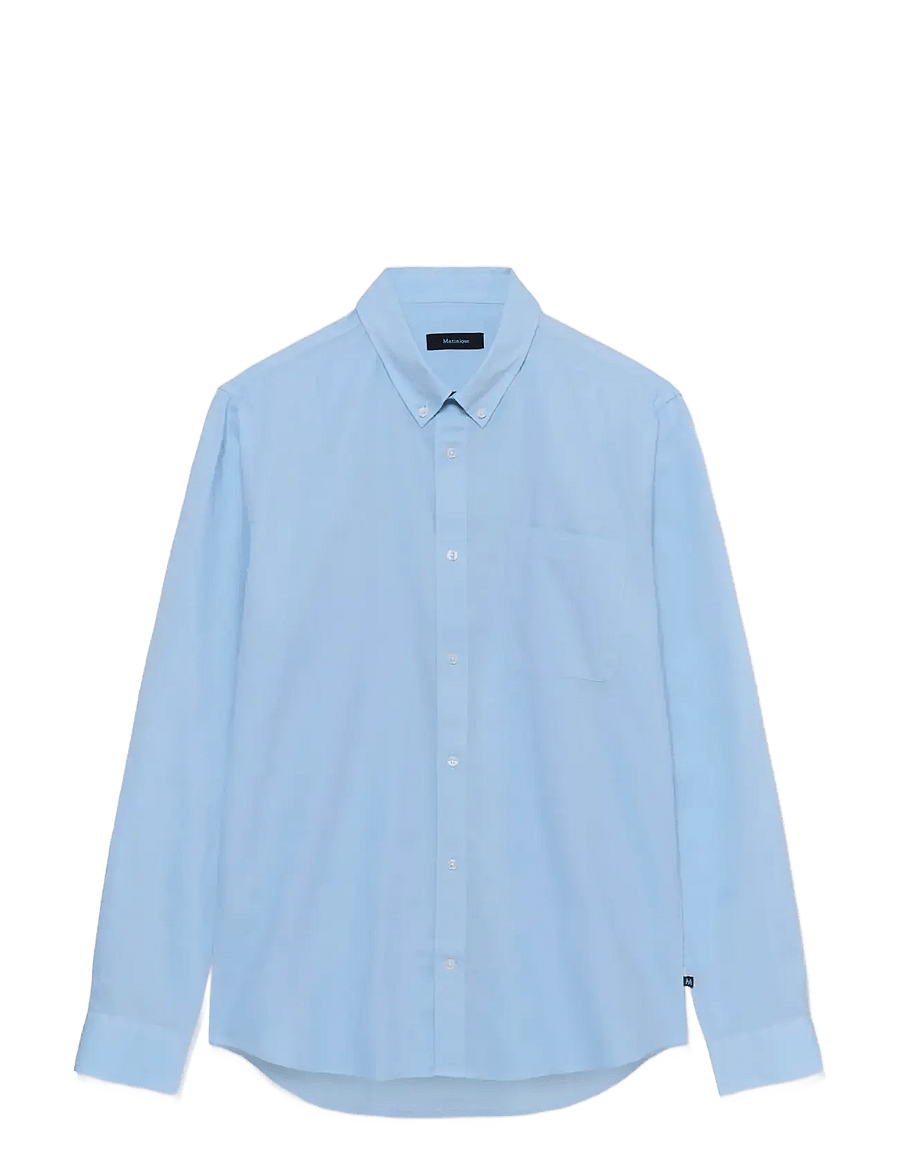 Matinique - MAtrostol BD - linen shirts - chambray blue - 1