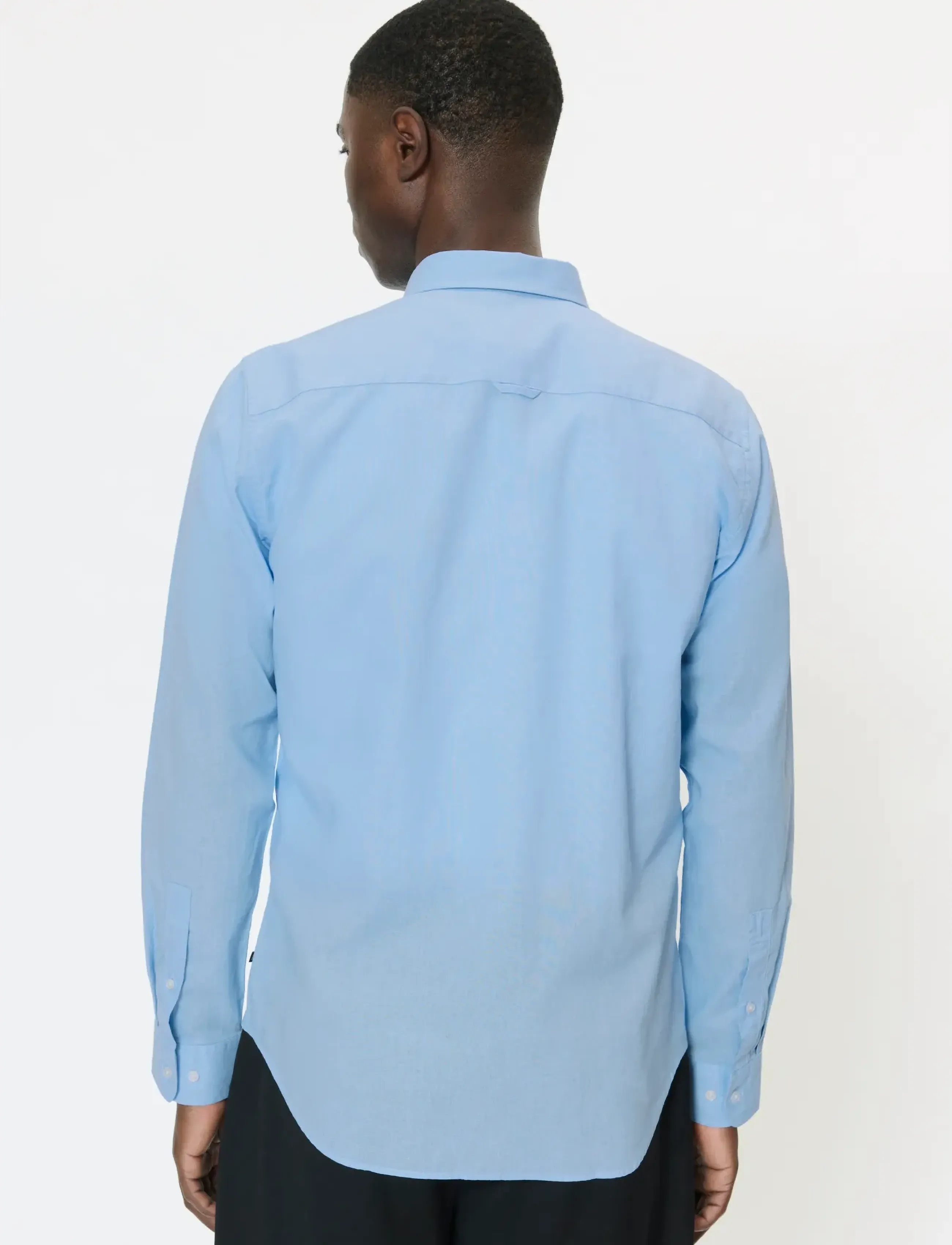 Matinique - MAtrostol BD - linen shirts - chambray blue - 4