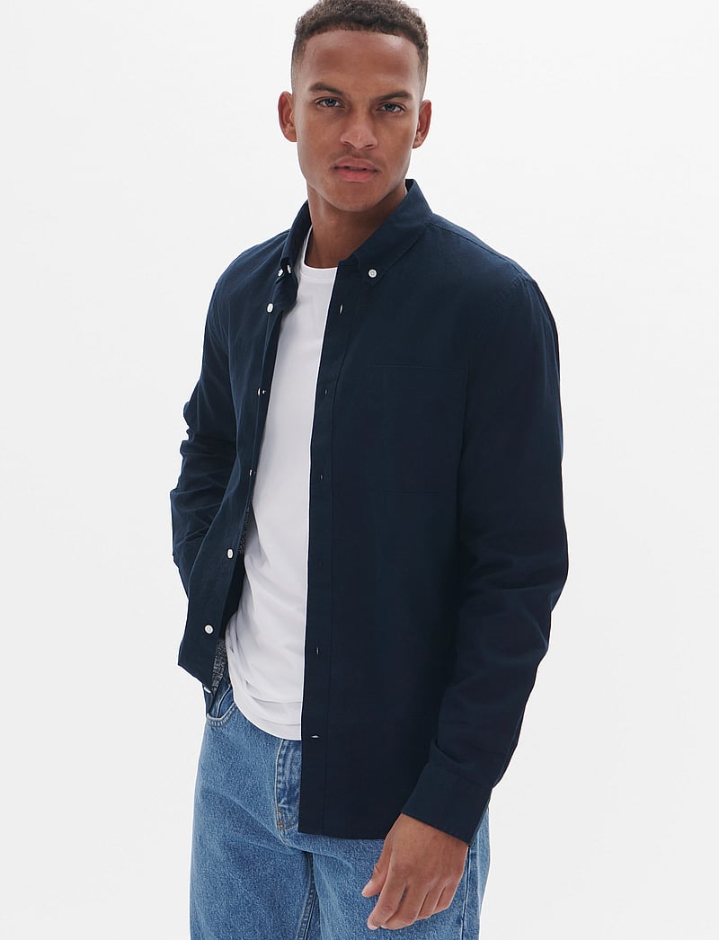 Matinique - MAtrostol BD - leinenhemden - dark navy - 0