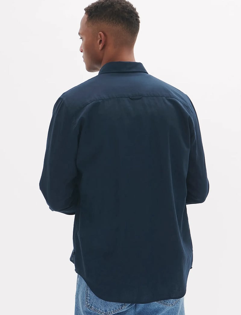 Matinique - MAtrostol BD - hørskjorter - dark navy - 2