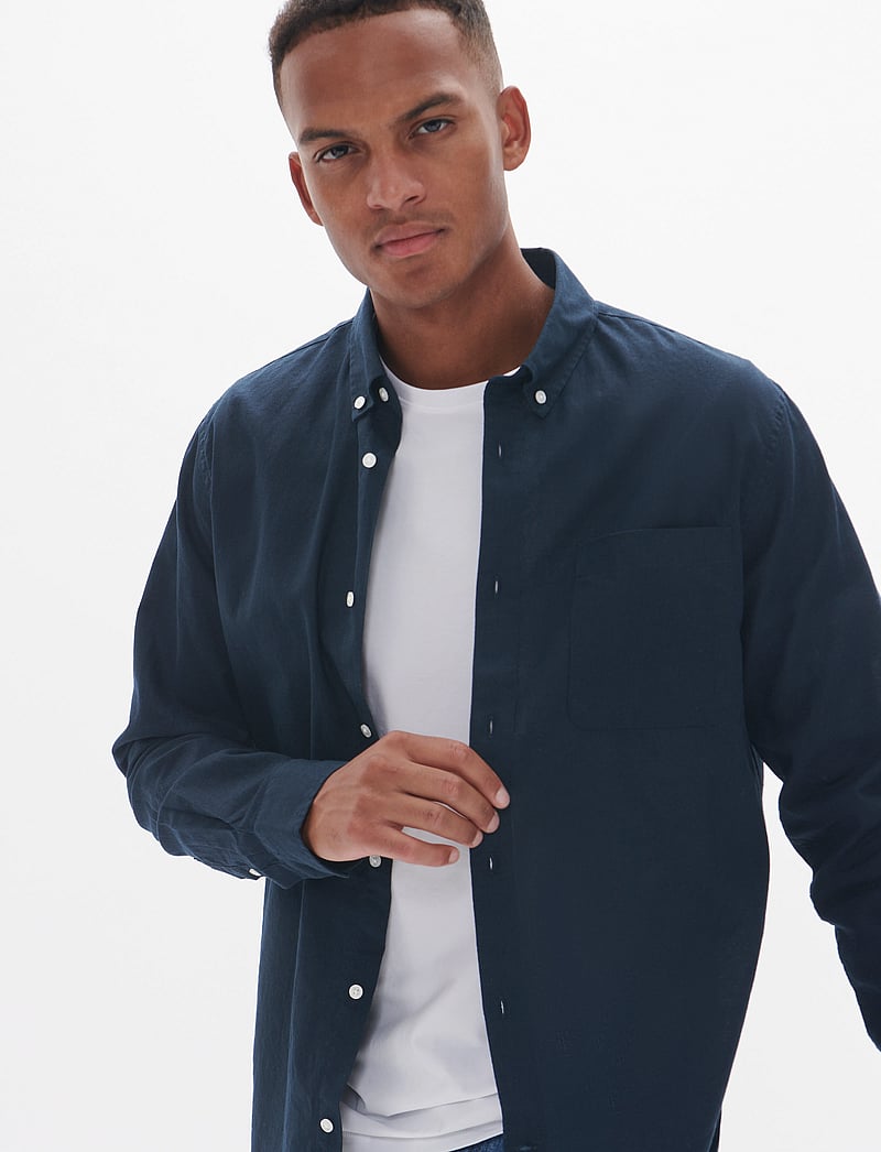 Matinique - MAtrostol BD - leinenhemden - dark navy - 4