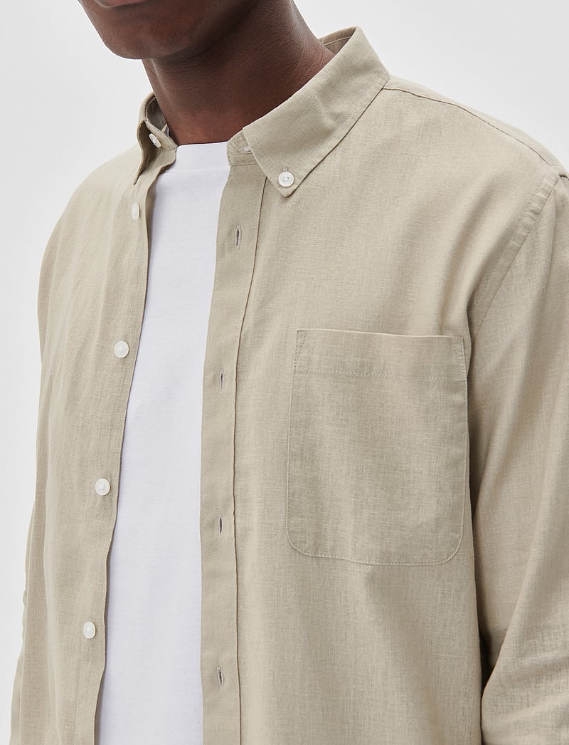 Matinique - MAtrostol BD - leinenhemden - plaza taupe - 5