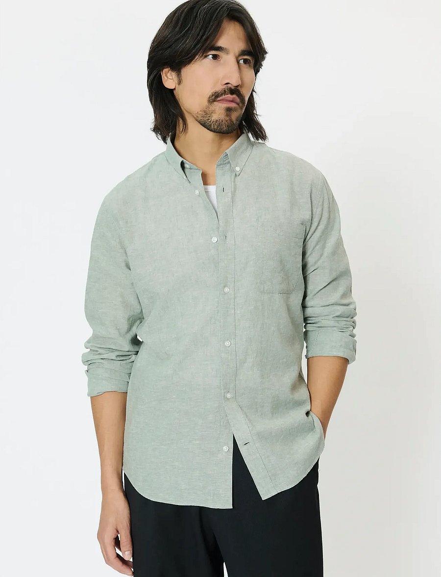 Matinique - MAtrostol BD - linen shirts - sea spray - 0