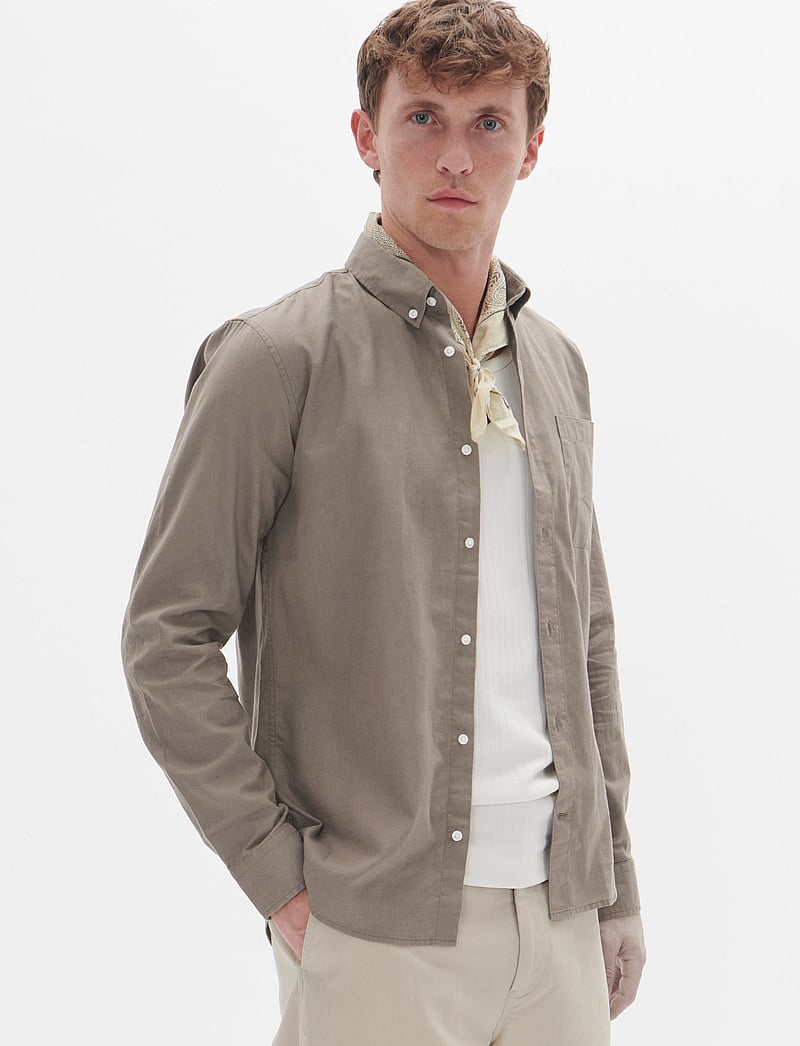 Matinique - MAtrostol BD - hørskjorter - walnut - 0