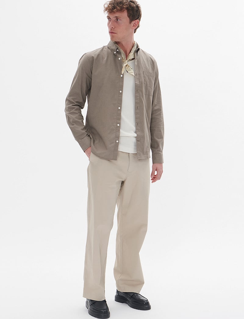 Matinique - MAtrostol BD - hørskjorter - walnut - 2