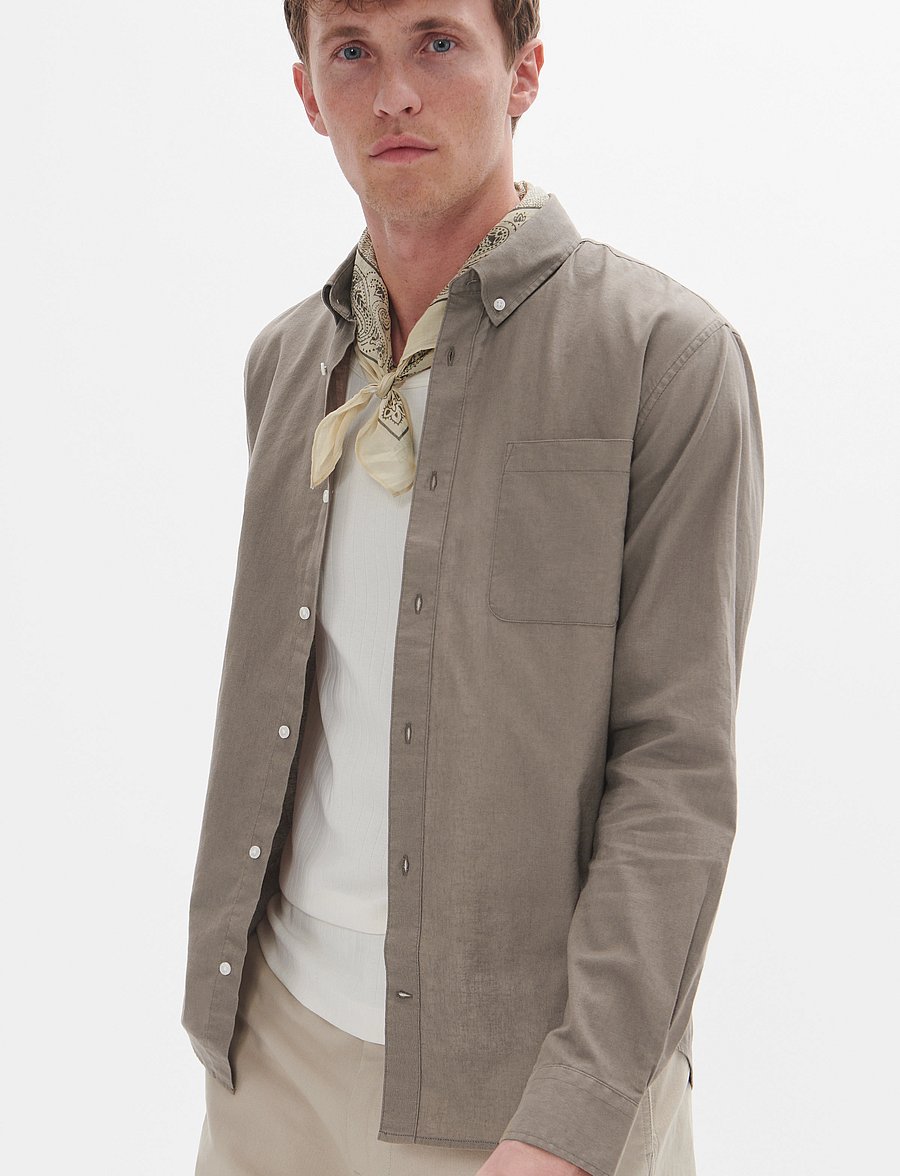 Matinique - MAtrostol BD - hørskjorter - walnut - 5