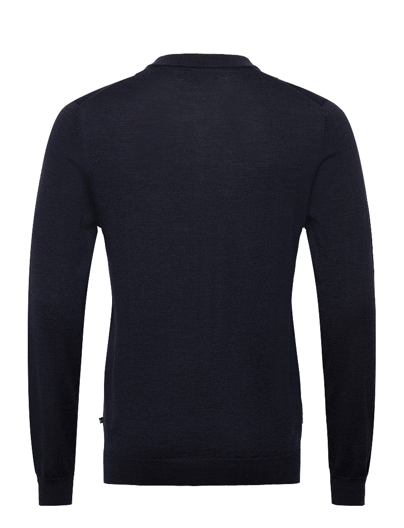 Matinique - MAviggo - pulls col v - dark navy melange - 2