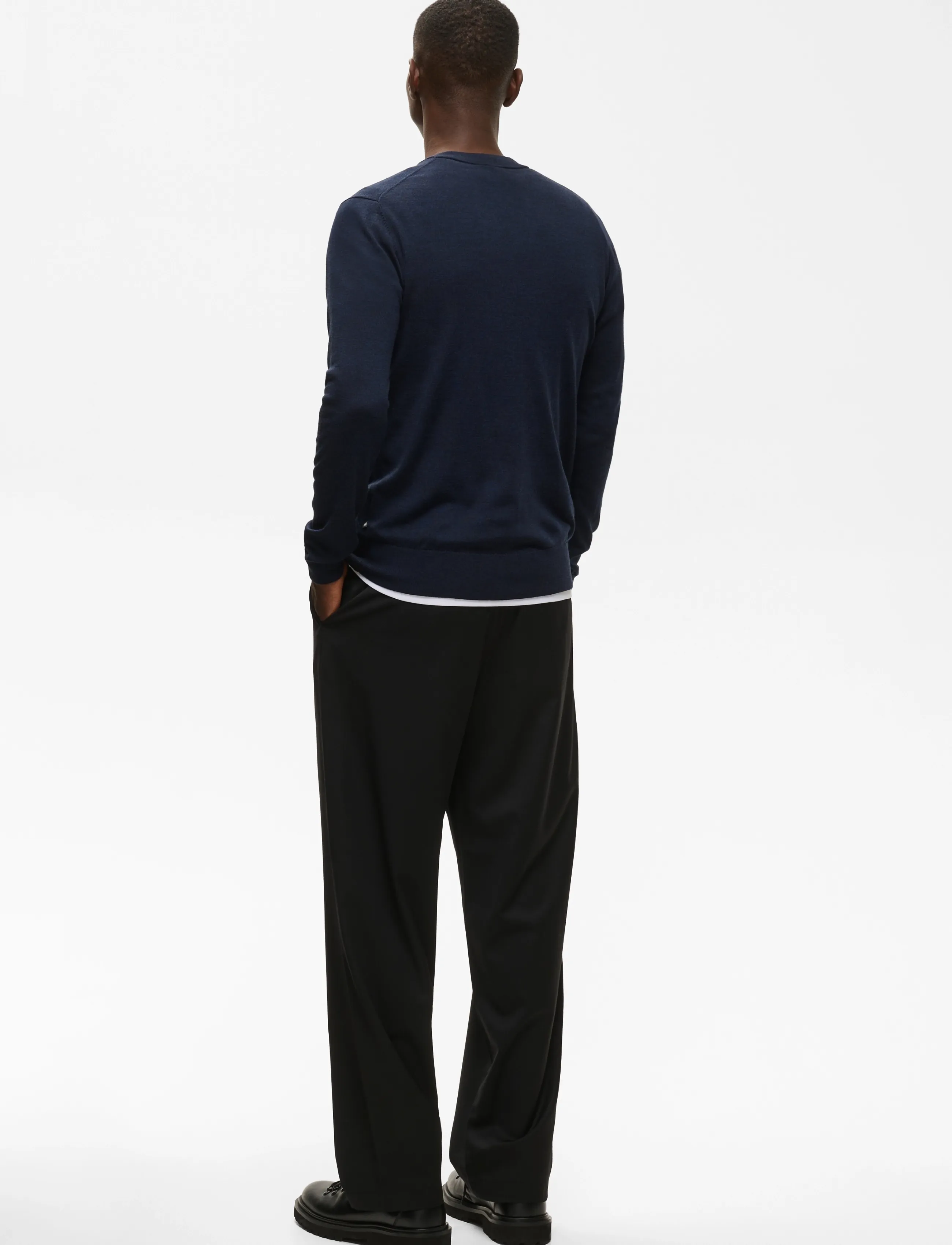 Matinique - MAviggo - v-ringat - dark navy melange - 4