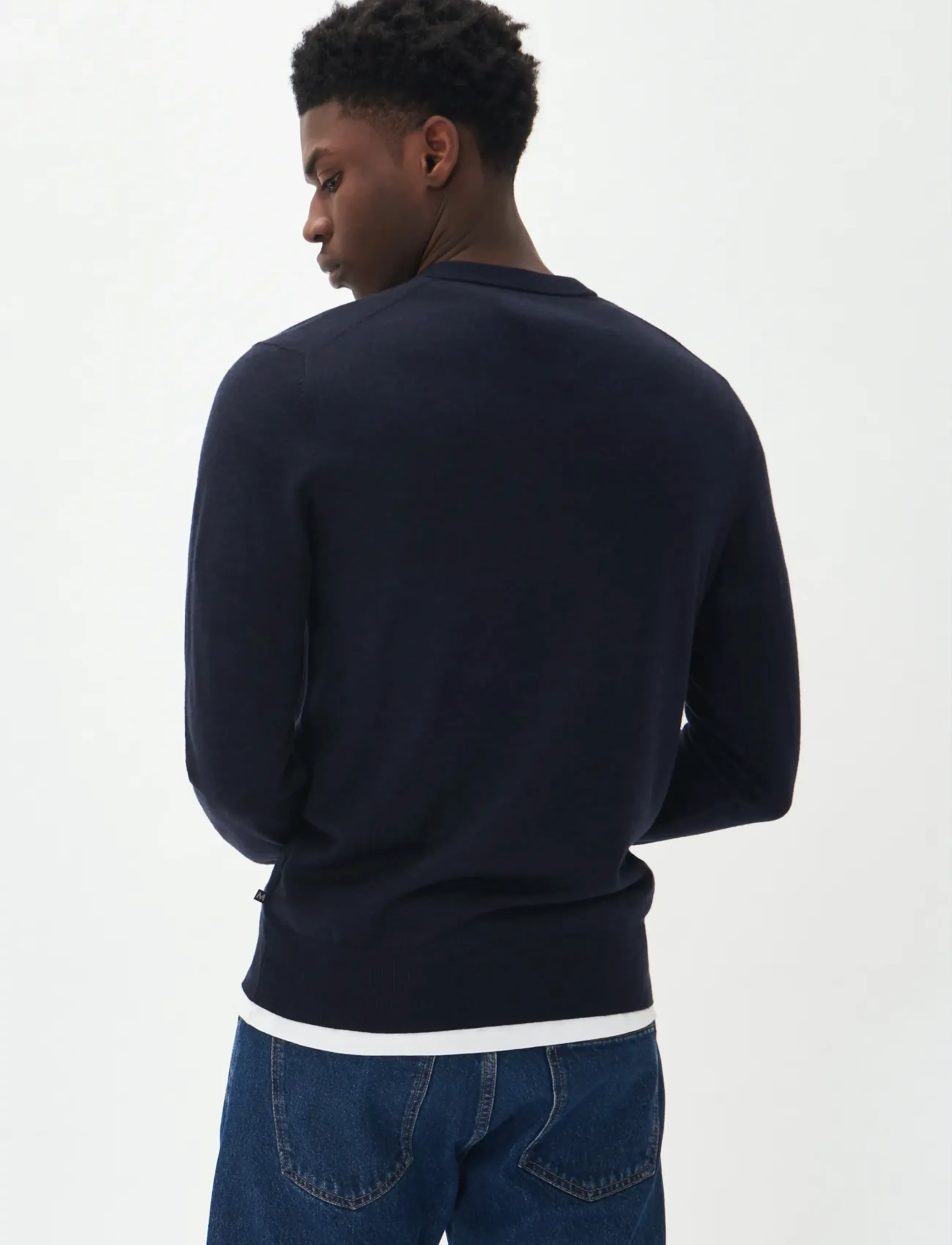 Matinique - MAviggo - stickade basplagg - dark navy melange - 4