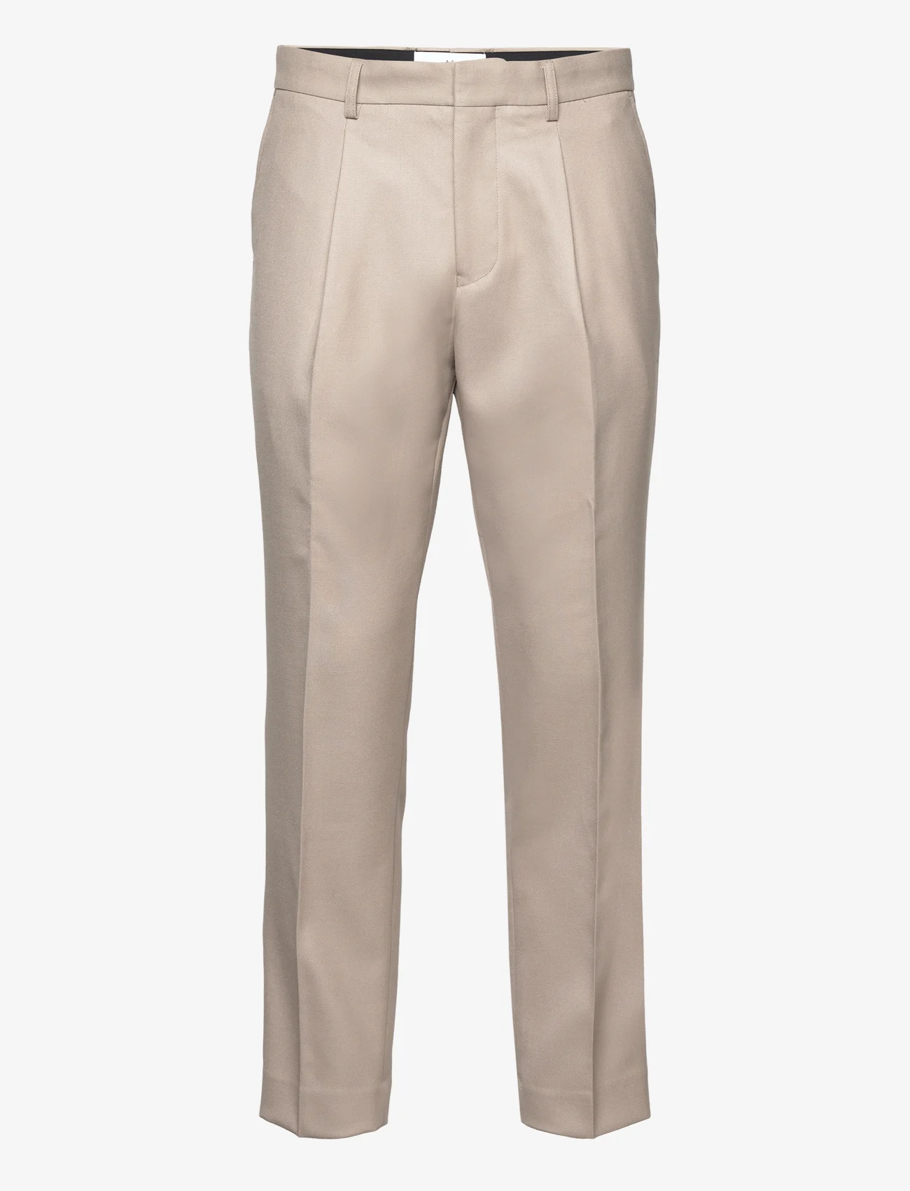 Matinique - MAweller Pleat Pant 73 - Ülikonnapüksid - crockery - 0