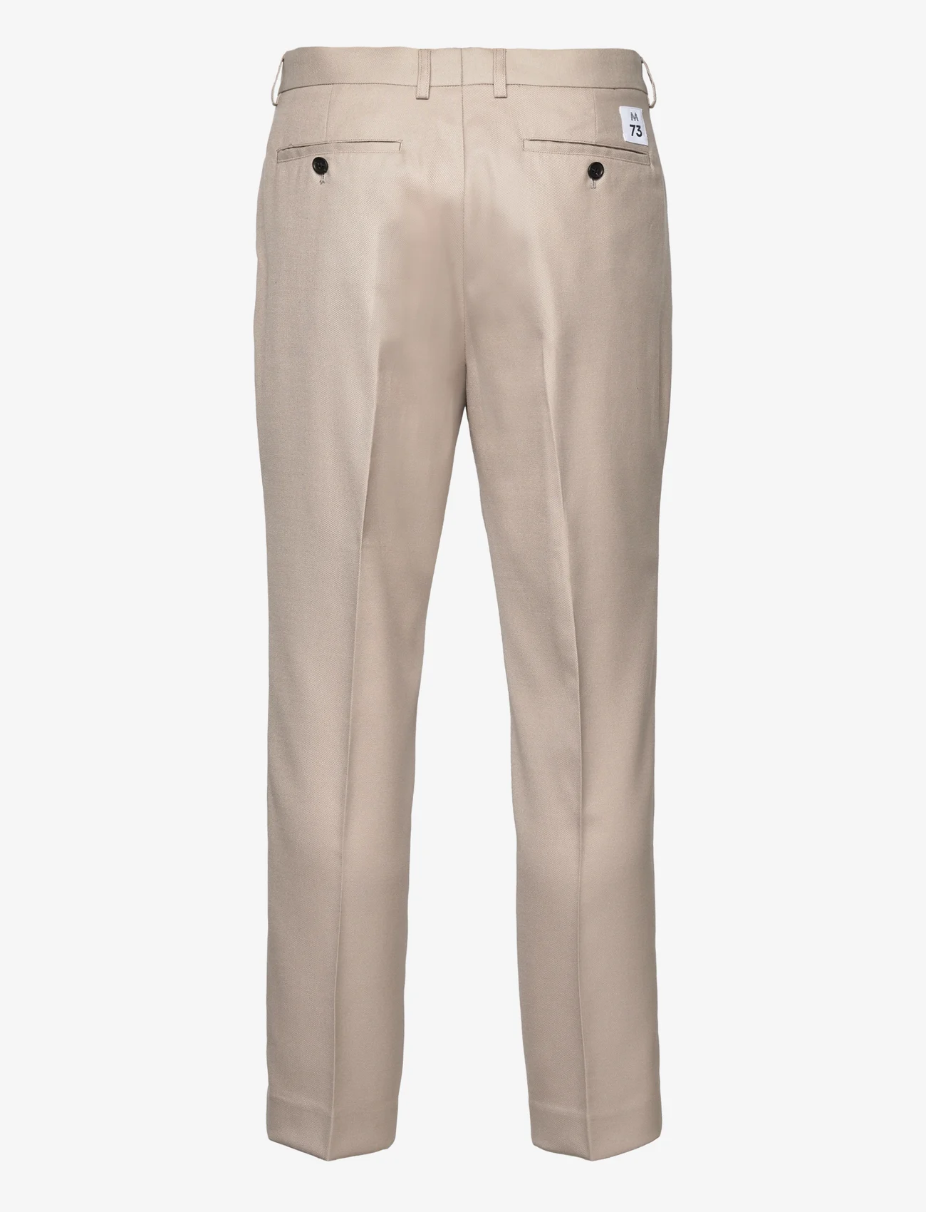 Matinique - MAweller Pleat Pant 73 - Ülikonnapüksid - crockery - 1