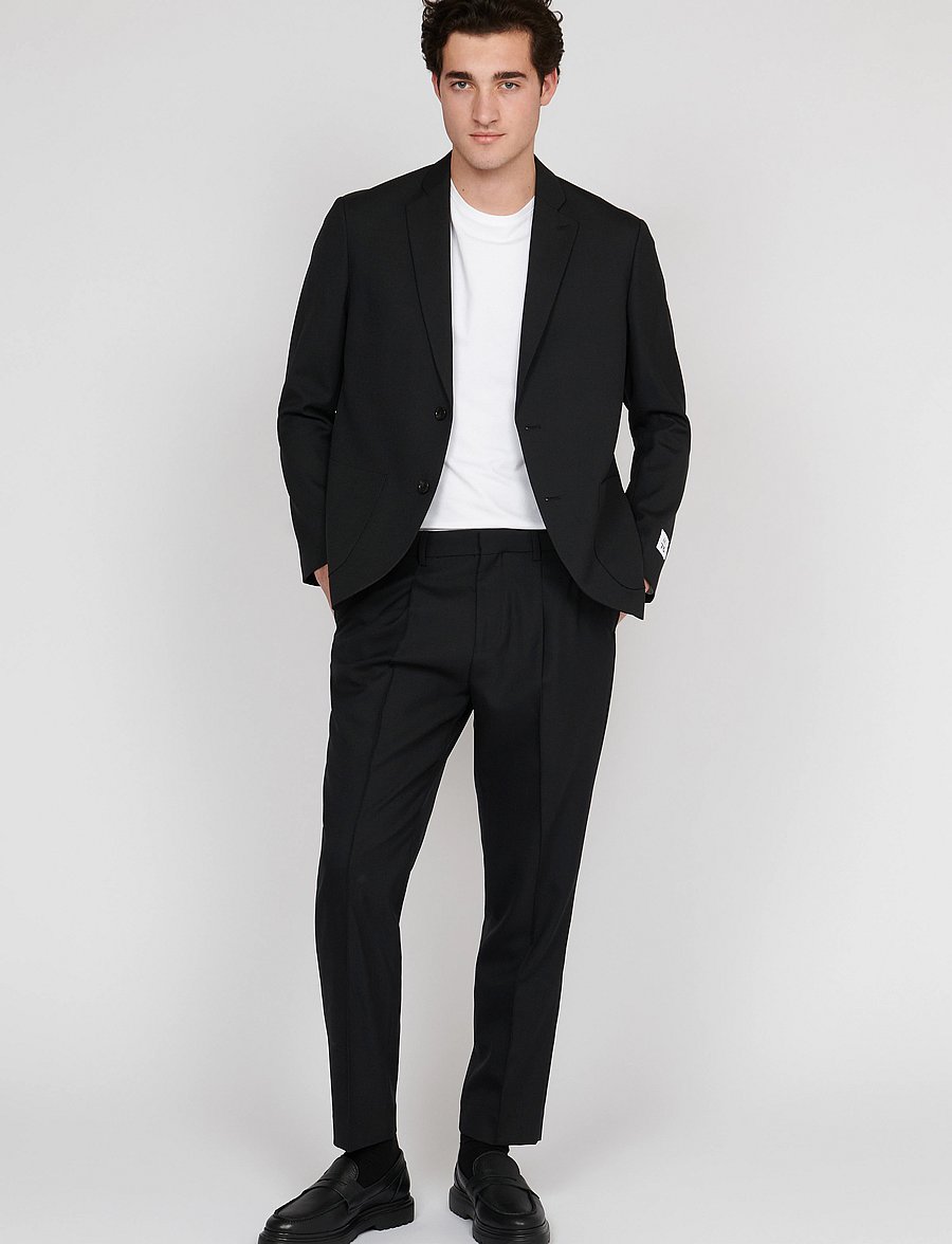 Matinique - MAchris 73 - single breasted blazers - black - 3