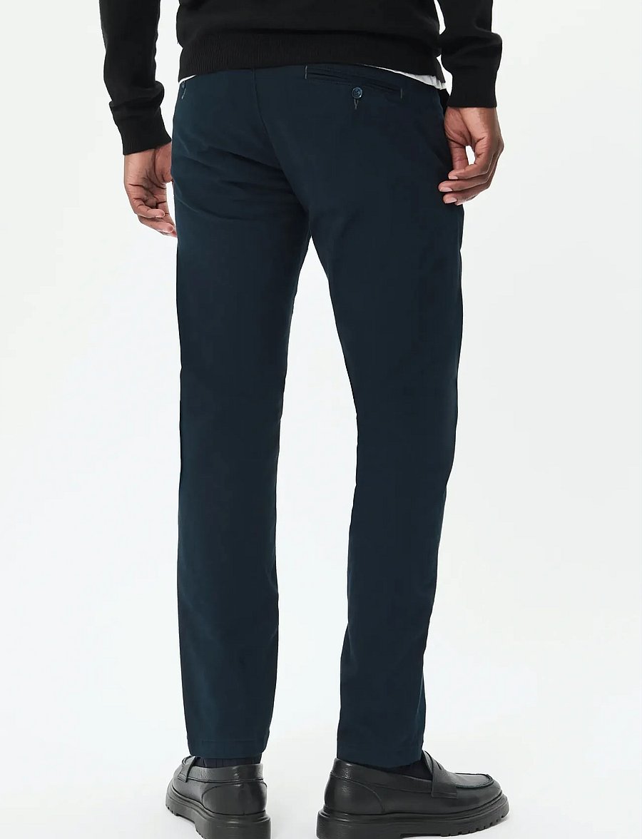 Matinique - MAparker Pant - casual byxor - dark navy - 4
