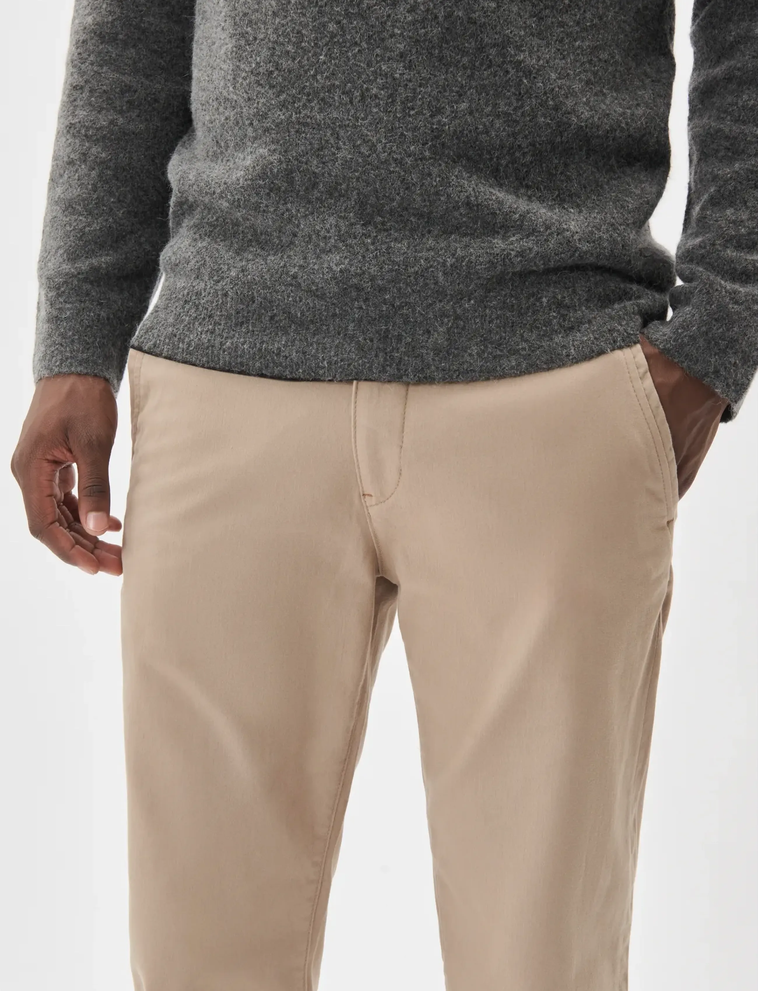 Matinique - MAparker Pant - casual byxor - winter twig - 5