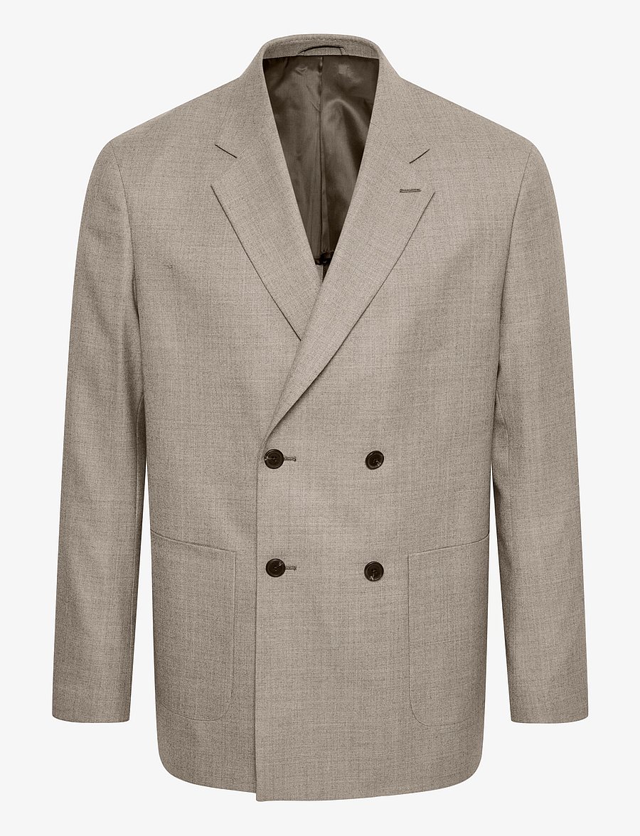 Matinique - MAwalker Double - double breasted blazers - crockery - 1
