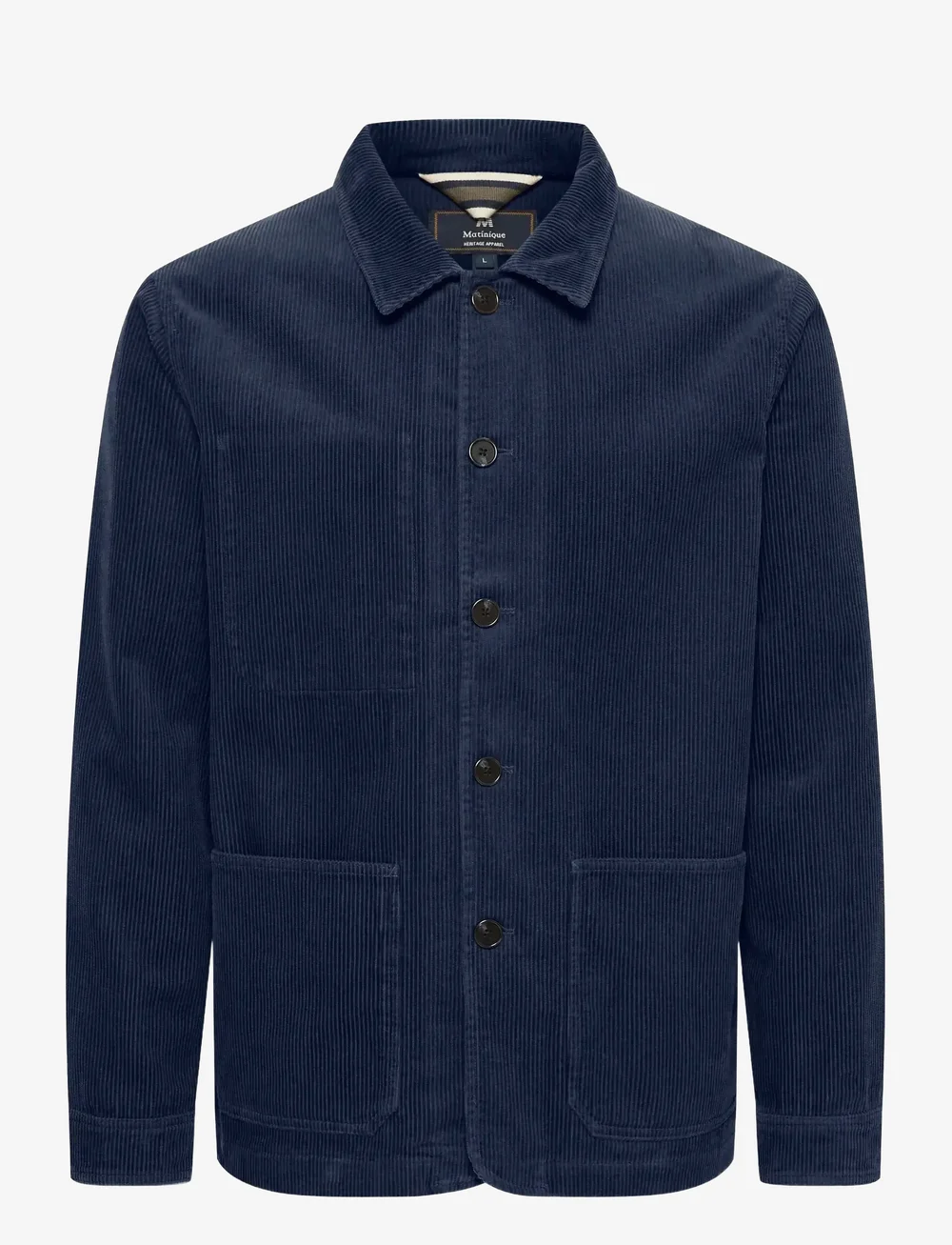 Matinique - MAshay N Heritage - fløjlsskjorter - dark navy - 1