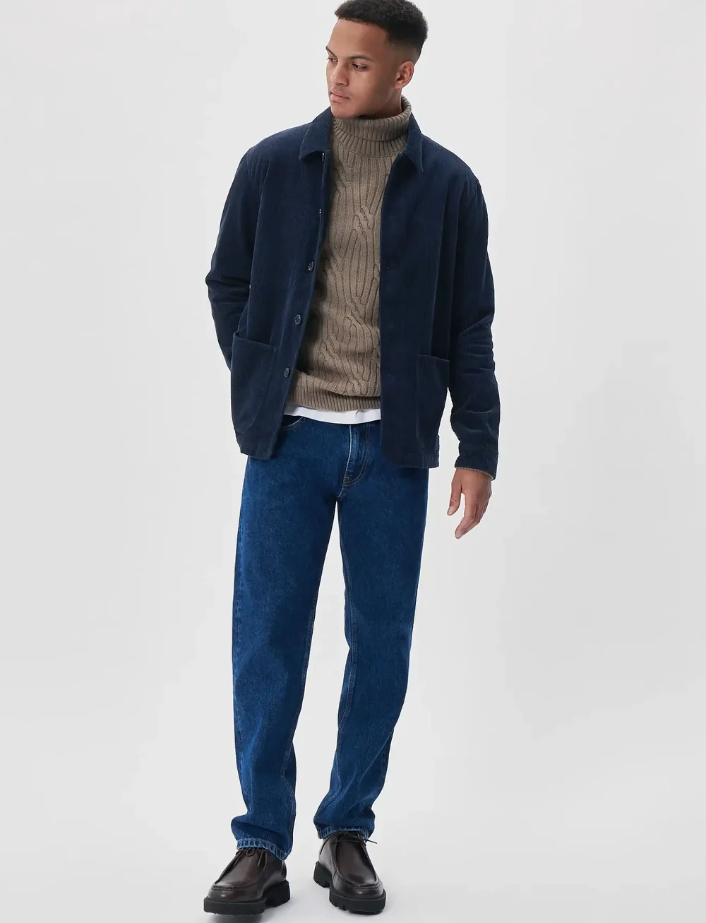 Matinique - MAshay N Heritage - fløjlsskjorter - dark navy - 3