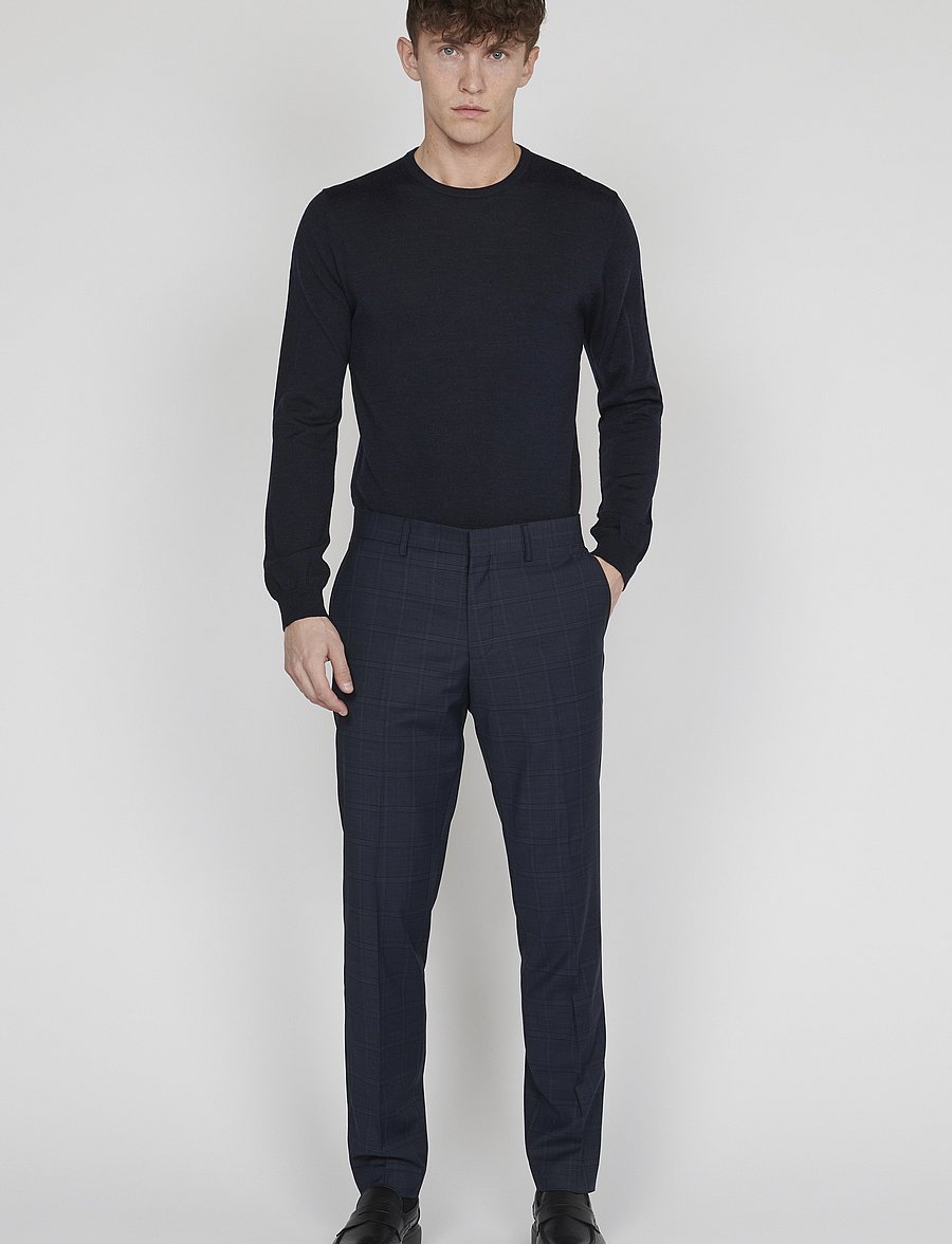 Matinique - MAlas - uzvalka bikses - dark navy - 3