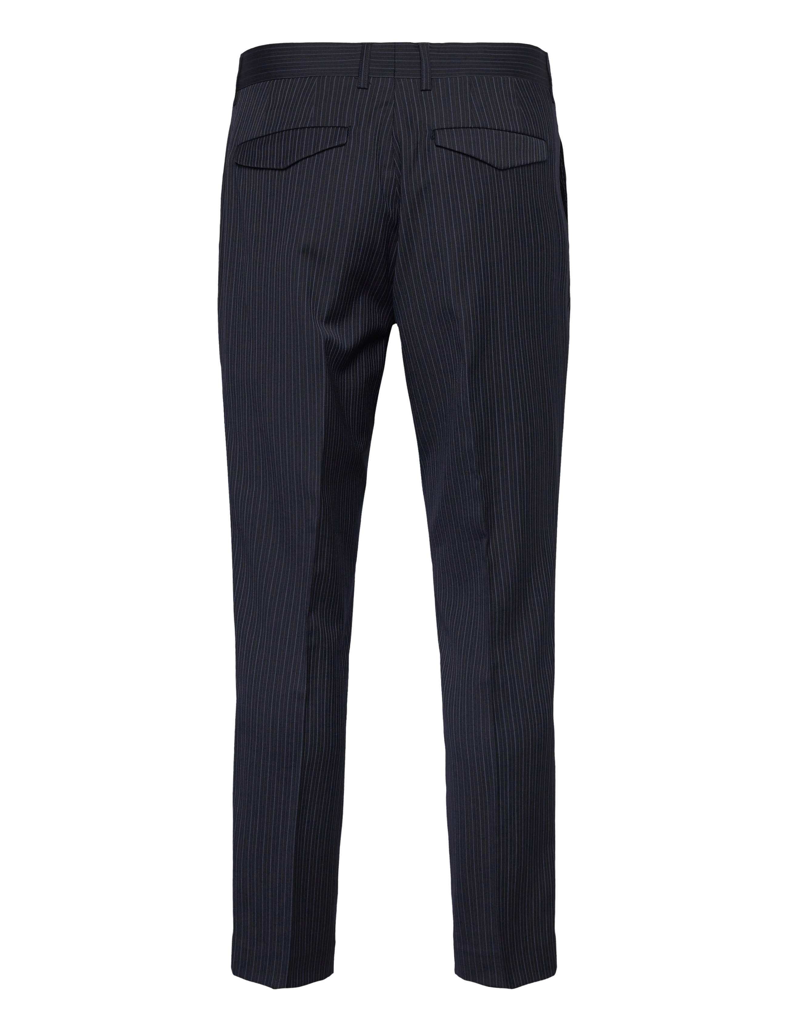 Matinique - MAweller Pleat Pant - Ülikonnapüksid - dark navy - 2