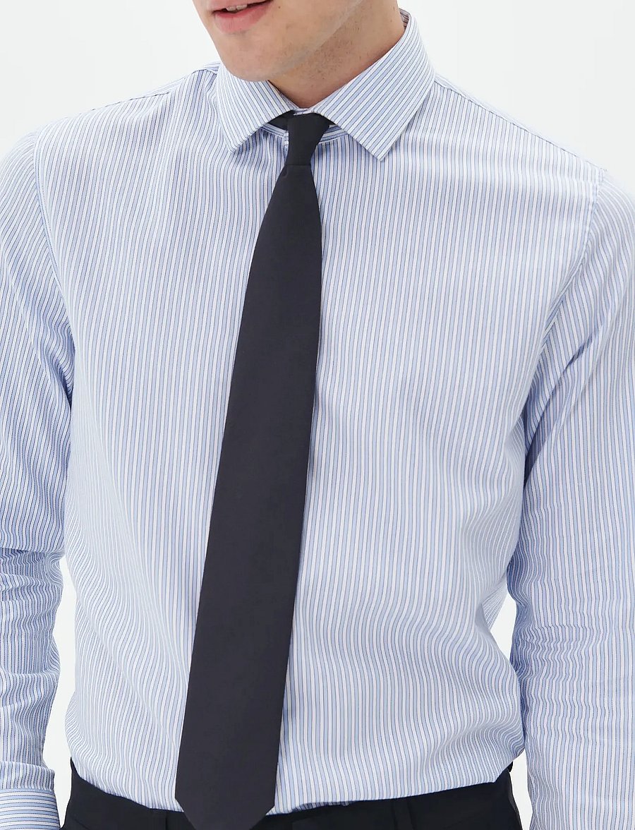 Matinique - MAtrostol BN - randiga skjortor - chambray blue - 4