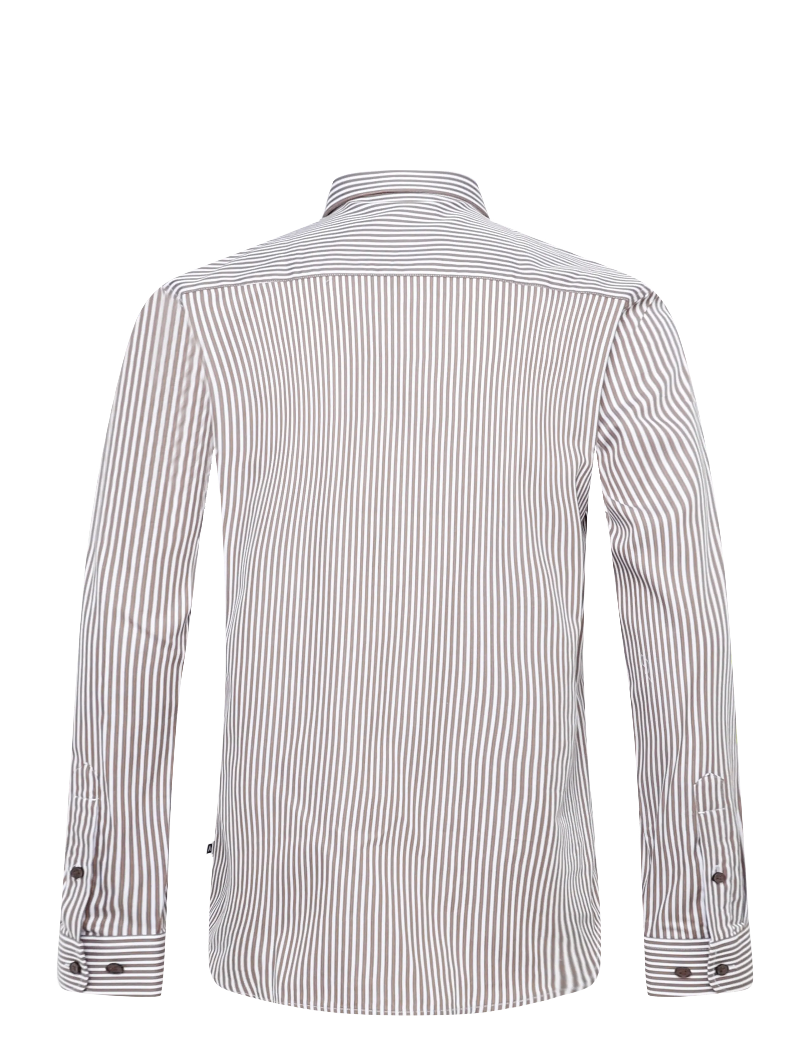 Matinique - MAtrostol BN - striped shirts - sepia - 2
