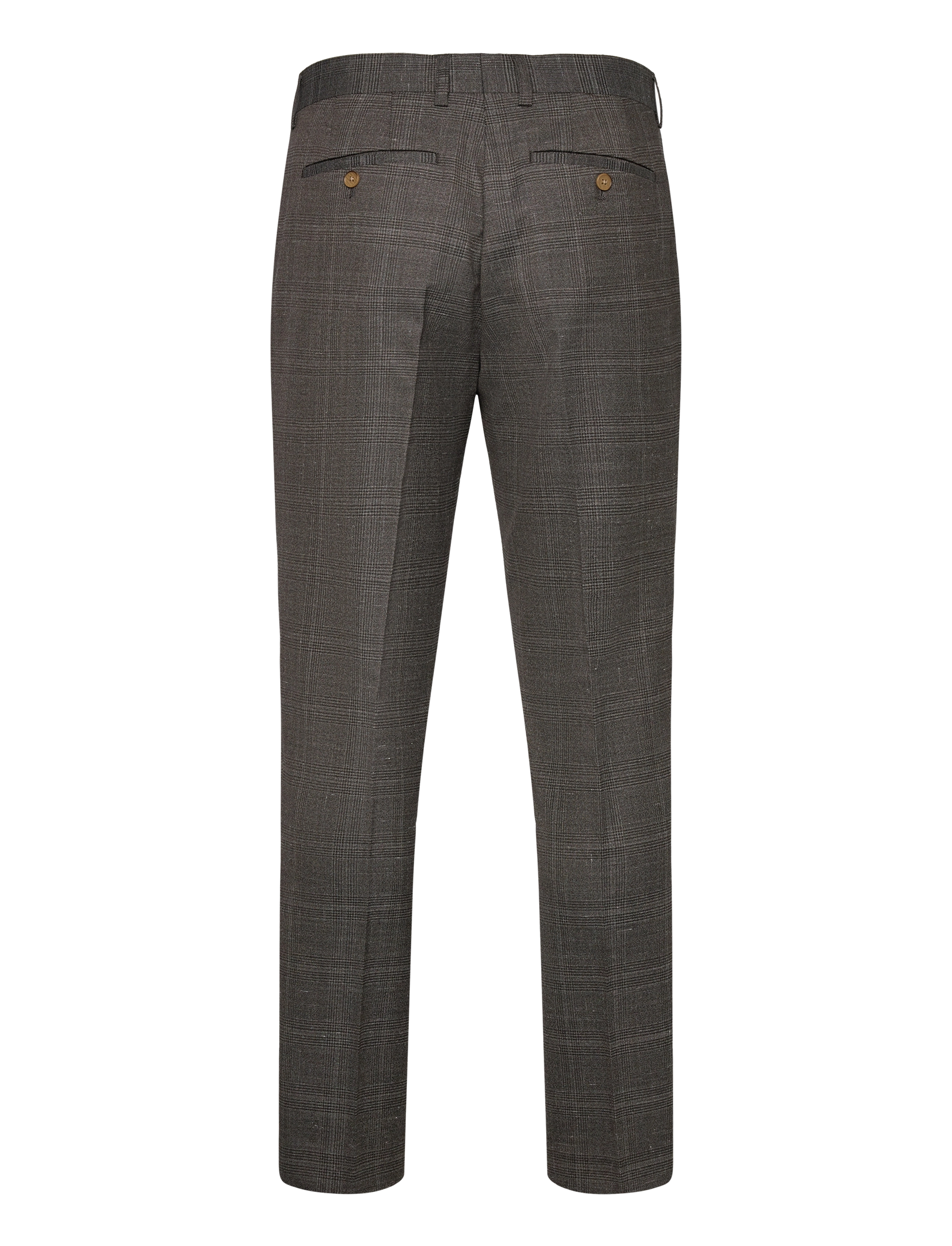 Matinique - MAWeller Pleat Pant - hørbukser - turkish coffee - 1