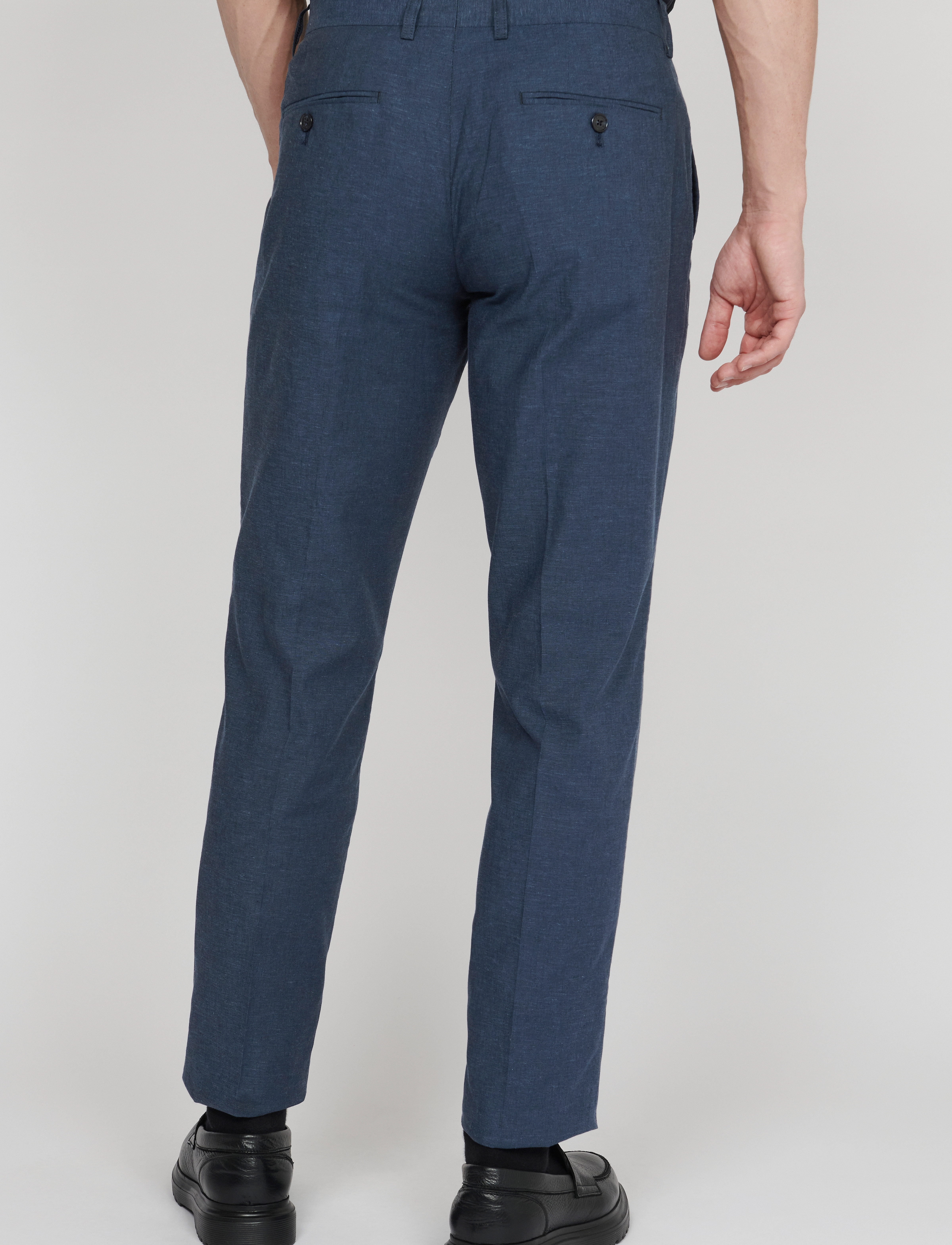 Matinique - MAlas - linased püksid - dark navy - 5