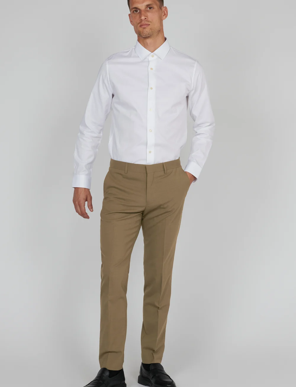 Matinique - MAlas - kostymbyxor - teak - 3