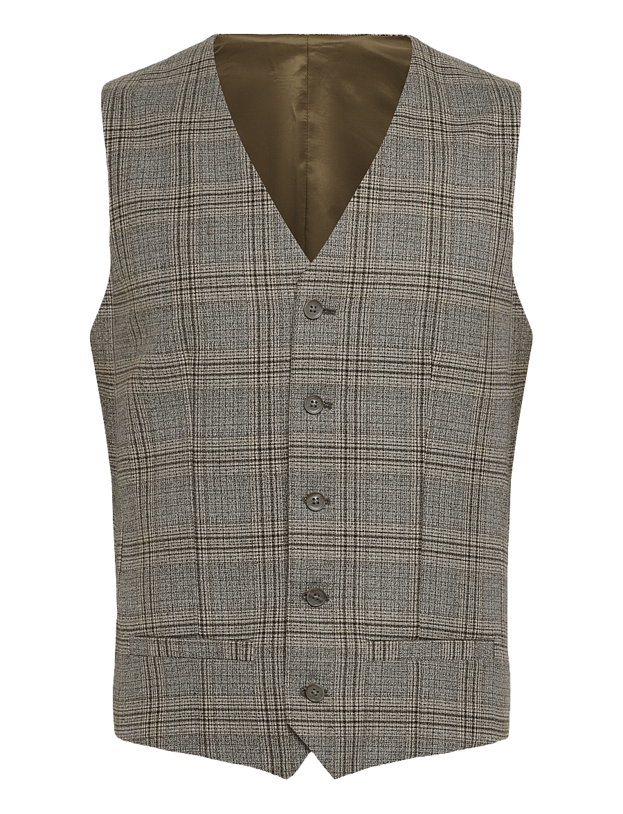 Matinique - MAbreck - waistcoats - teak - 0