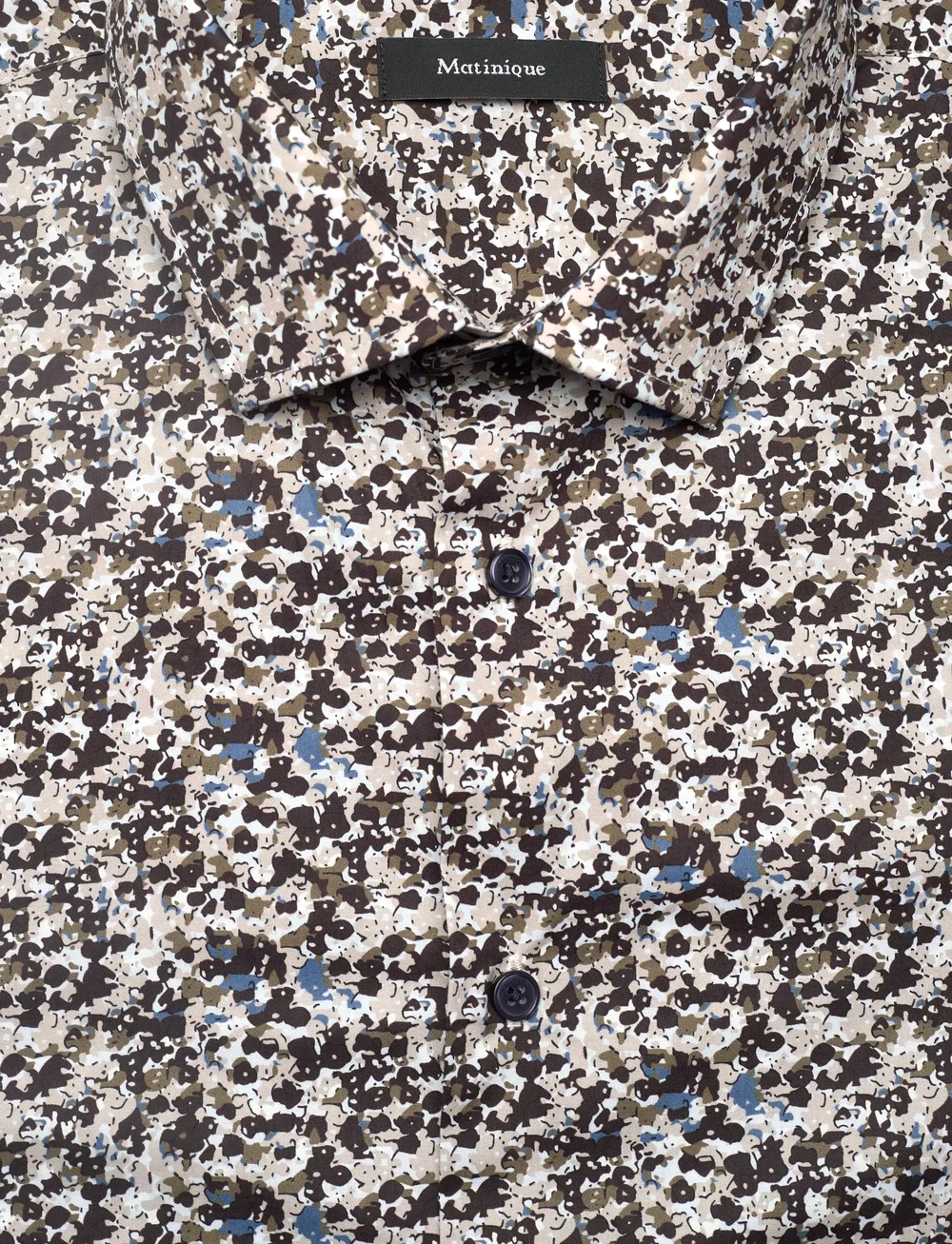 Matinique - MAtrostol BN - muodolliset kauluspaidat - teak - 2