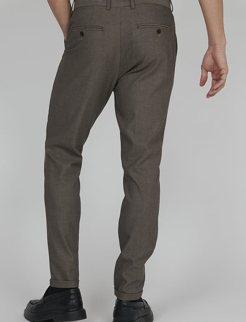 Matinique - MAliam Pant - kostymbyxor - teak melange - 4