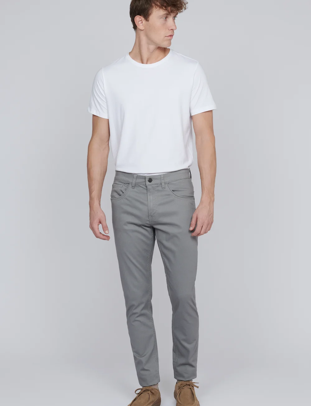 Matinique - MApete - laisvo kirpimo džinsai - ghost gray - 3