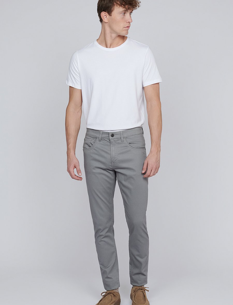 Matinique - MApete - tapered jeans - ghost gray - 3