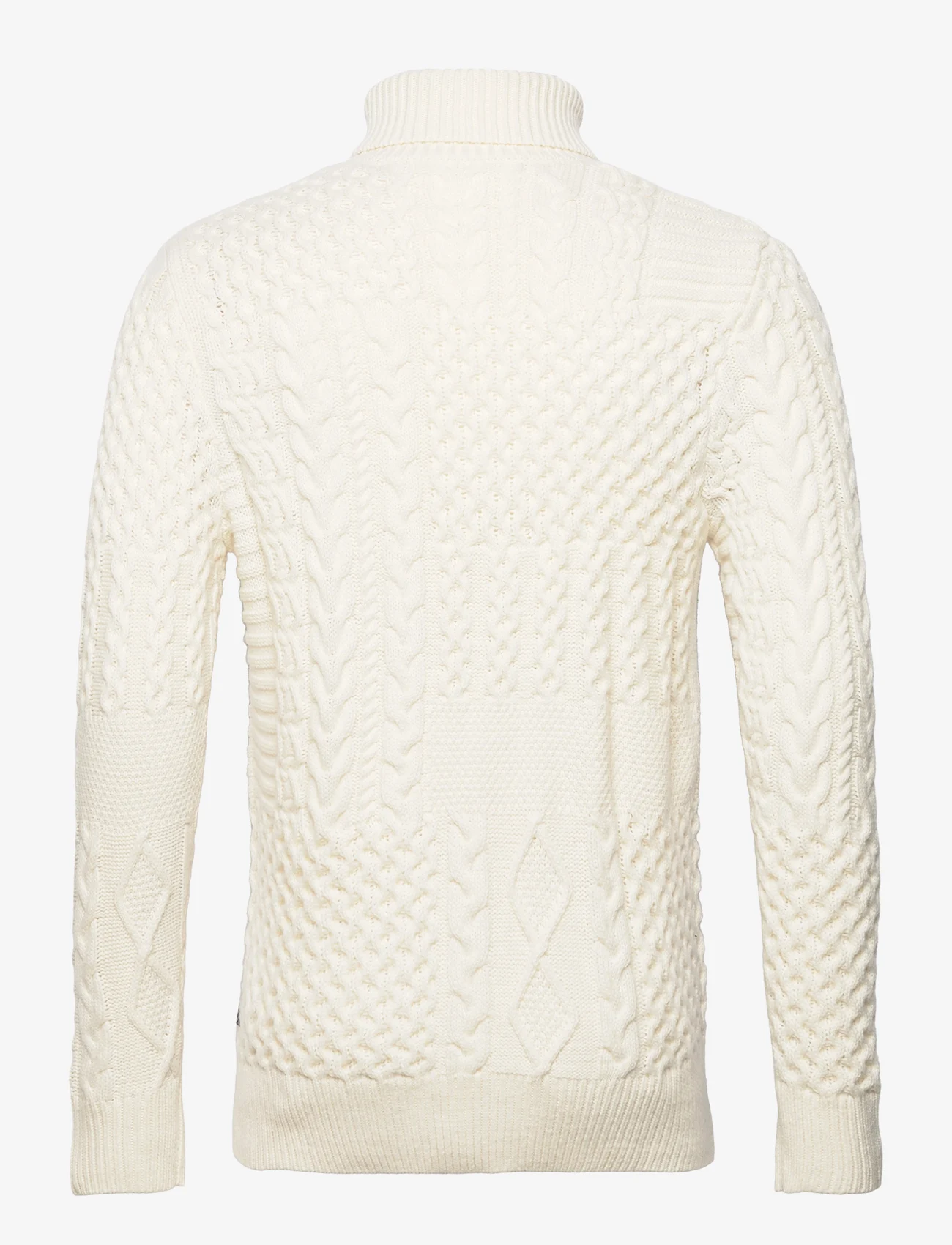 Matinique - MAroll pattern - kõrge kaelusega džemprid - broken white - 1