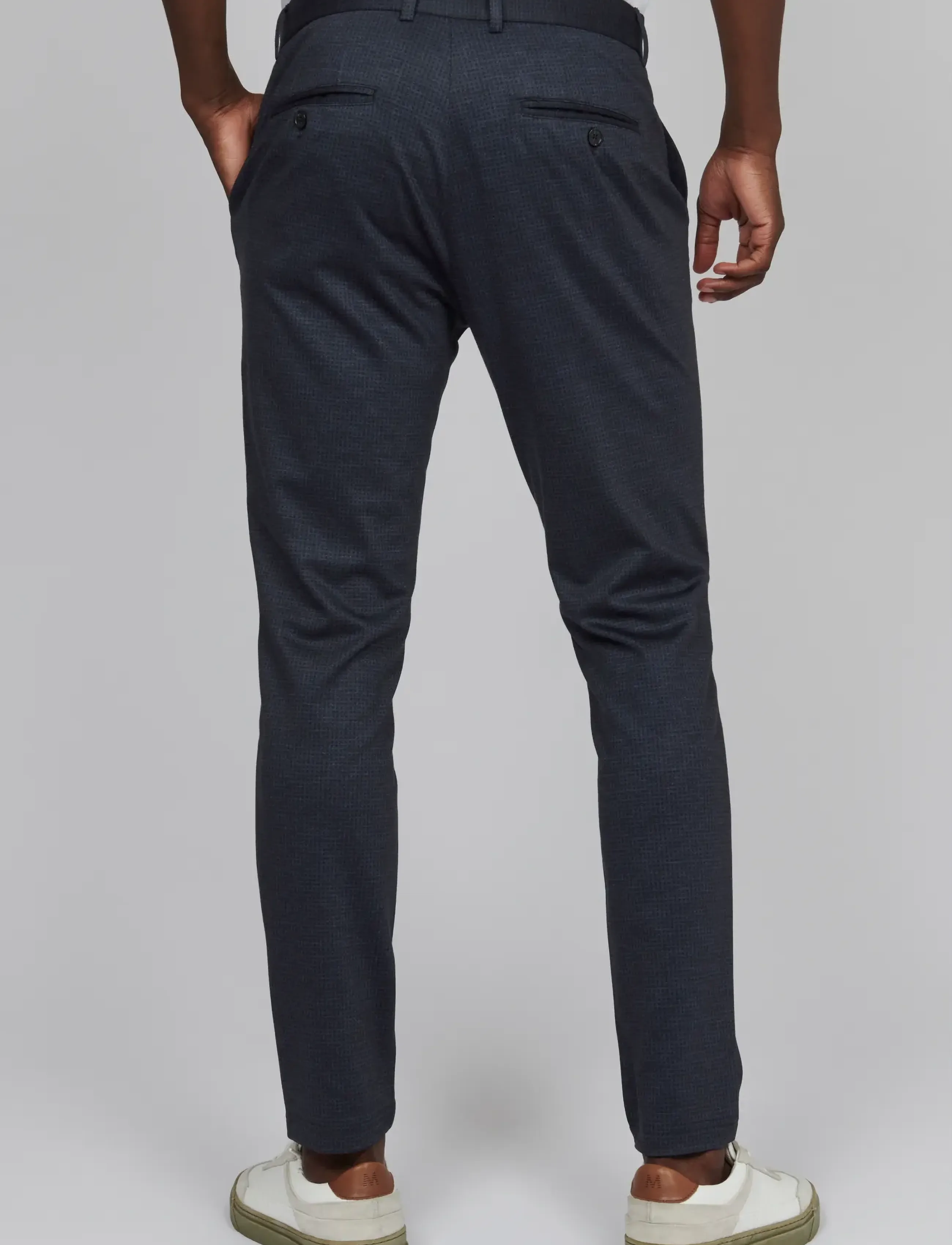 Matinique - MAliam Jersey Pant - casual trousers - dust blue - 4