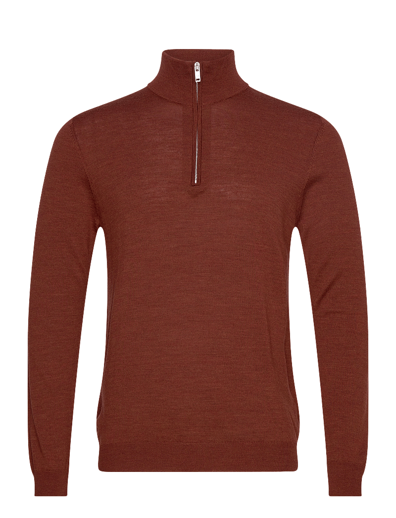 Matinique - MAmason SZ - halfzip strik - cambridge brown melange - 0