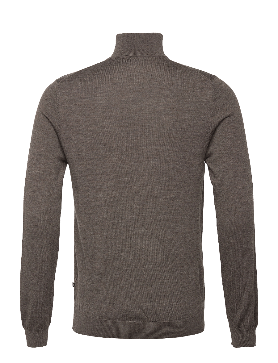 Matinique - MAmason SZ - truien met halve rits - brown soil melange - 2
