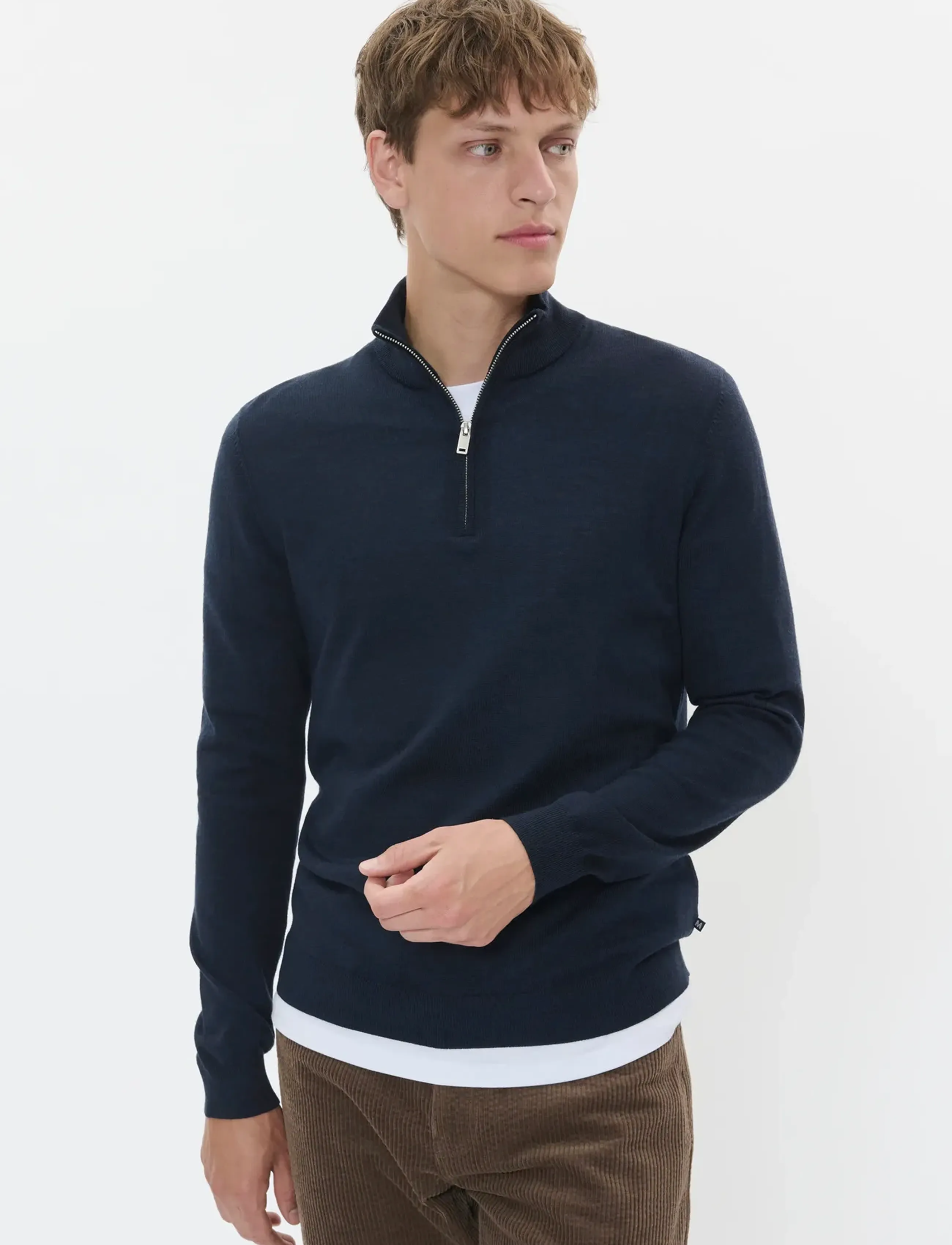 Matinique MAmason SZ - Strickmode - DARK NAVY MELANGE / navy