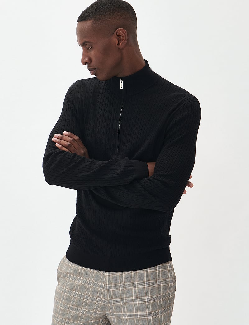 Matinique - MAmason SZ cabel - half zip-tröjor - black - 0